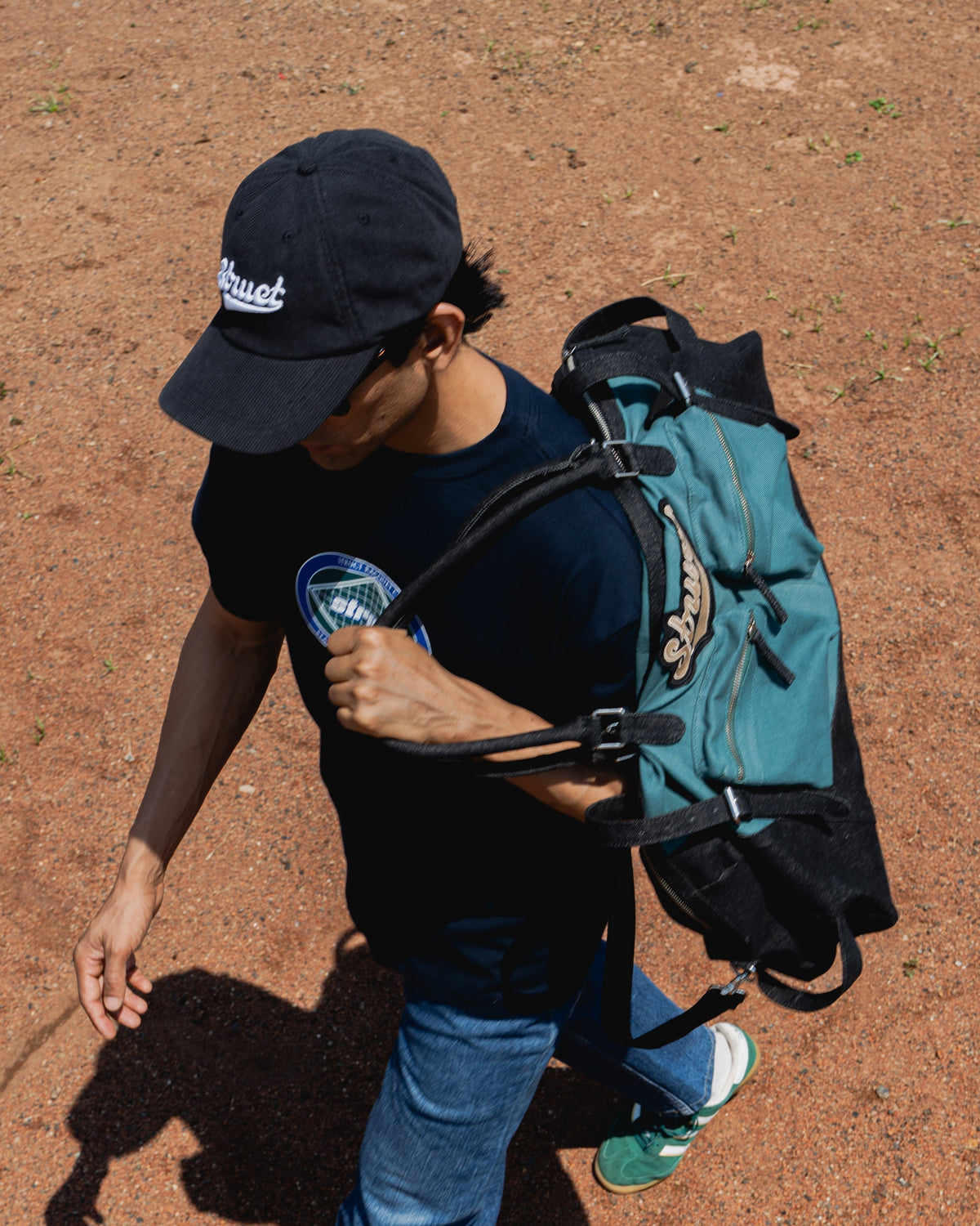 STRUCT CLUB CAP - BLACK CORDUROY