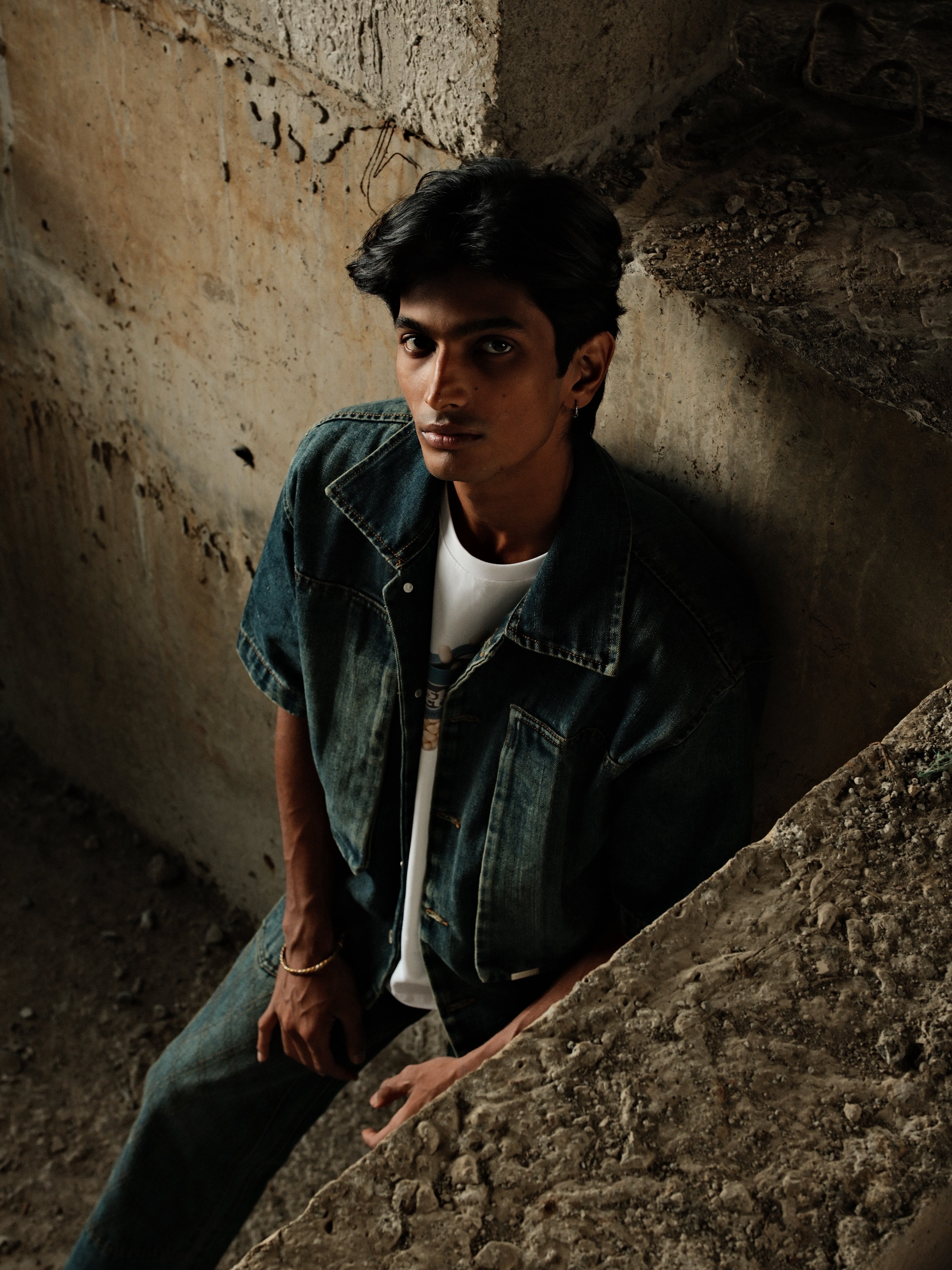 Utility Vault Denim Shirt -(Blue)