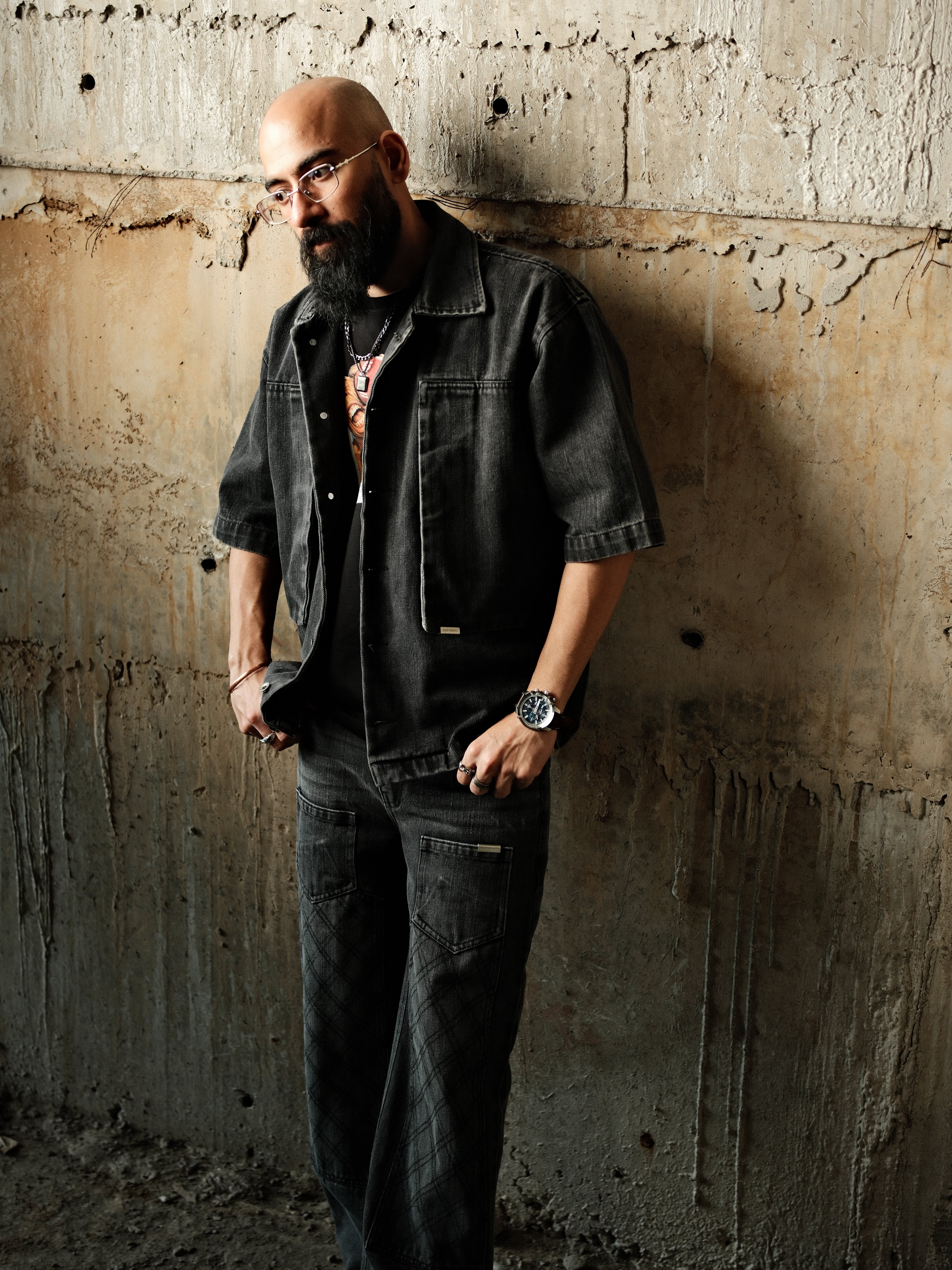 Utility Vault Denim Shirt - (Black)