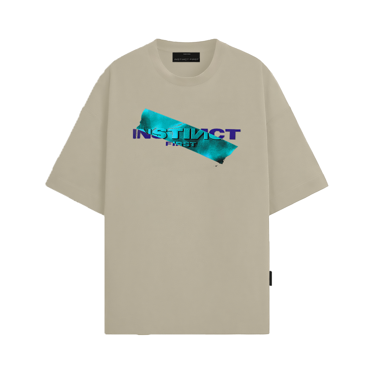 Mark of Instinct - Oversized T-Shirt (Stone)