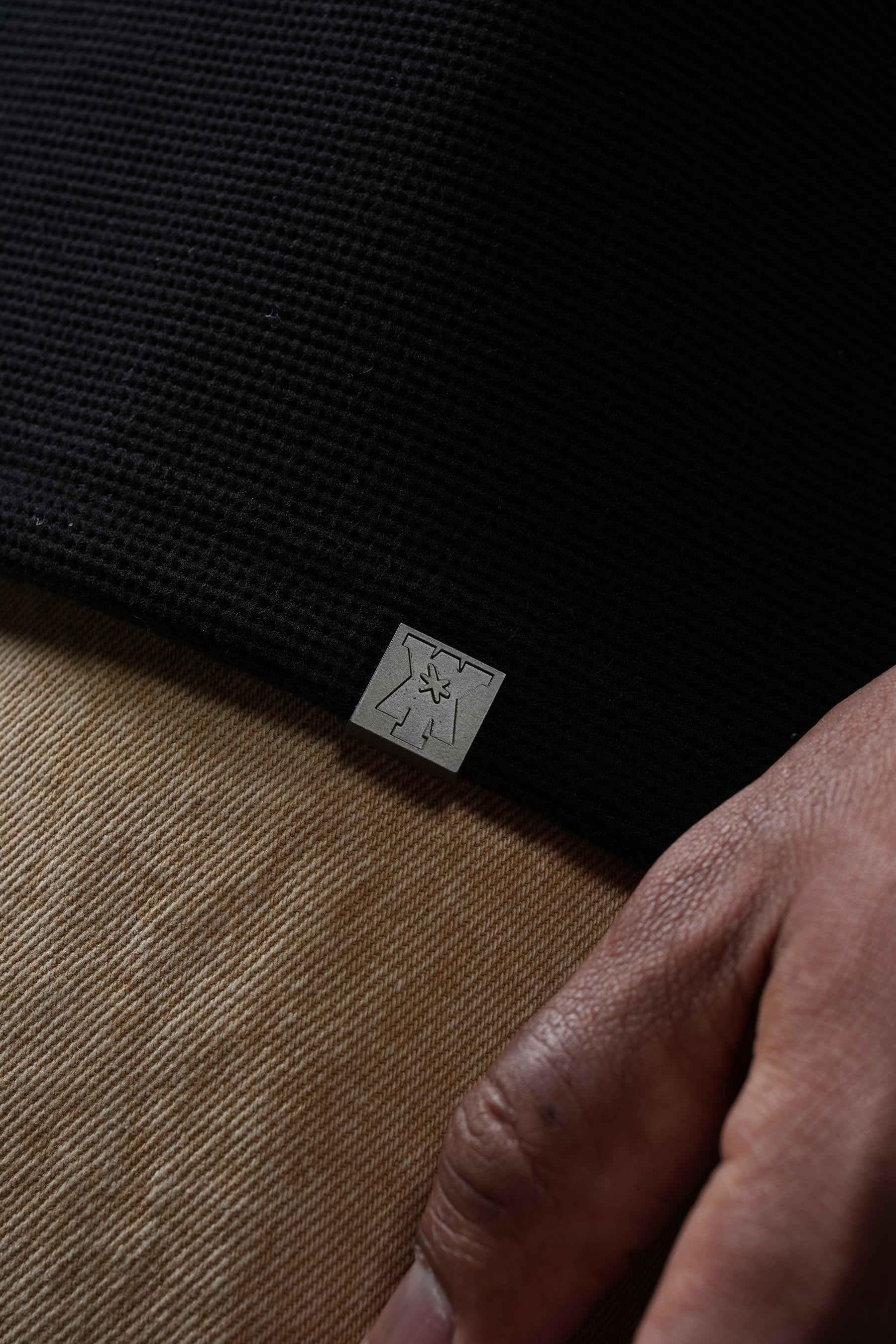 Waffle T Shirt - Black