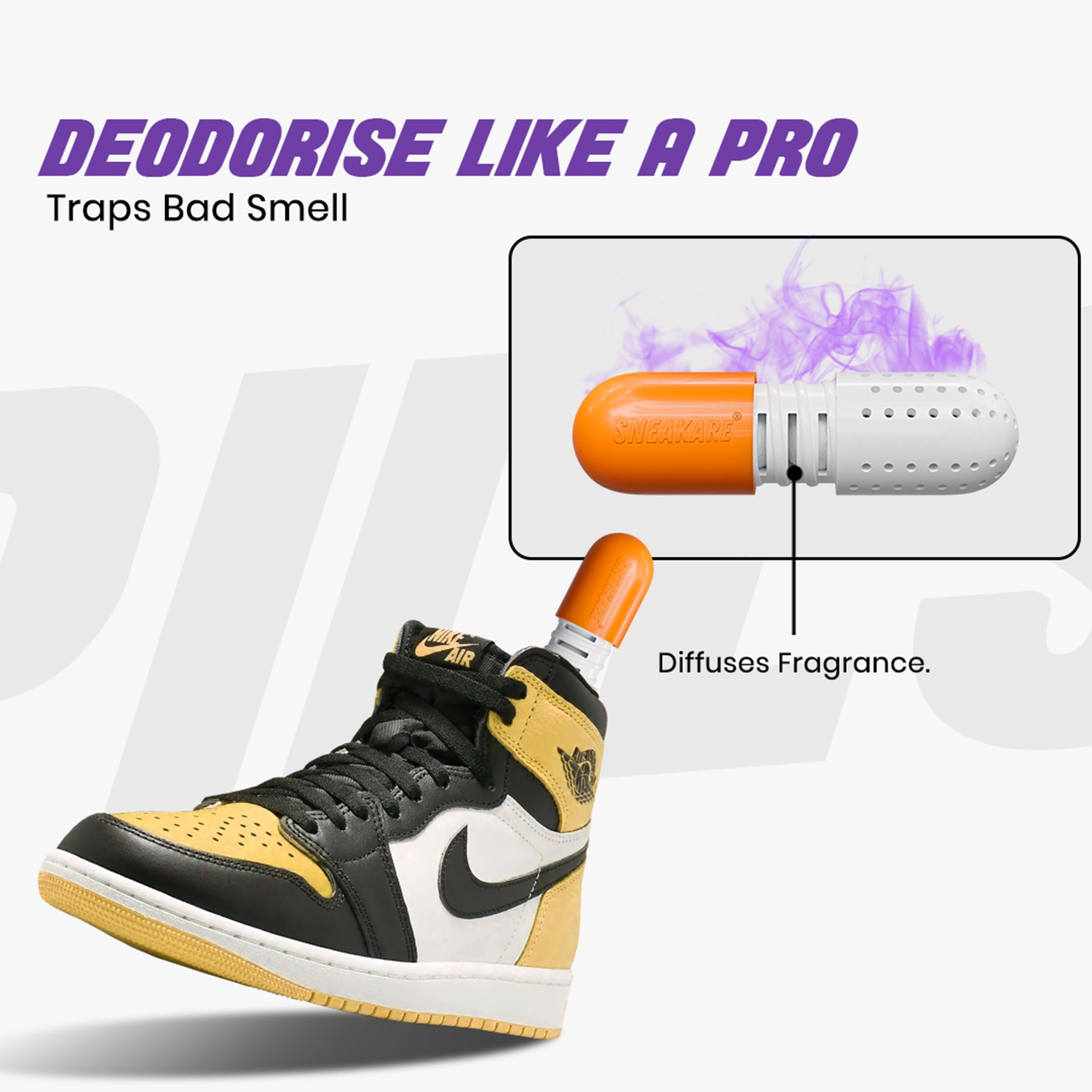 Sneaker Deodoriser Pills