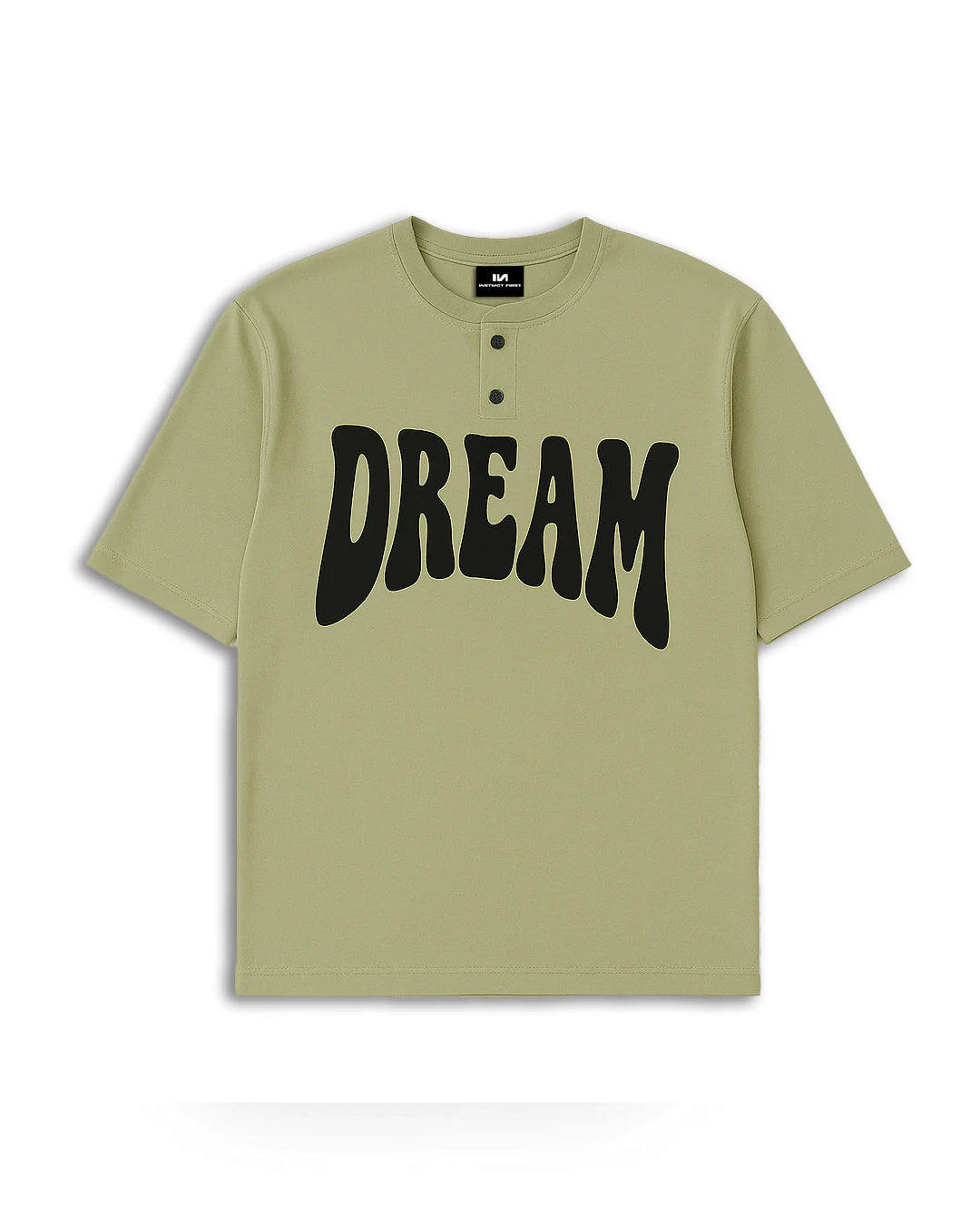 Inverted Polaroid Oversized T-shirt - (Pista)