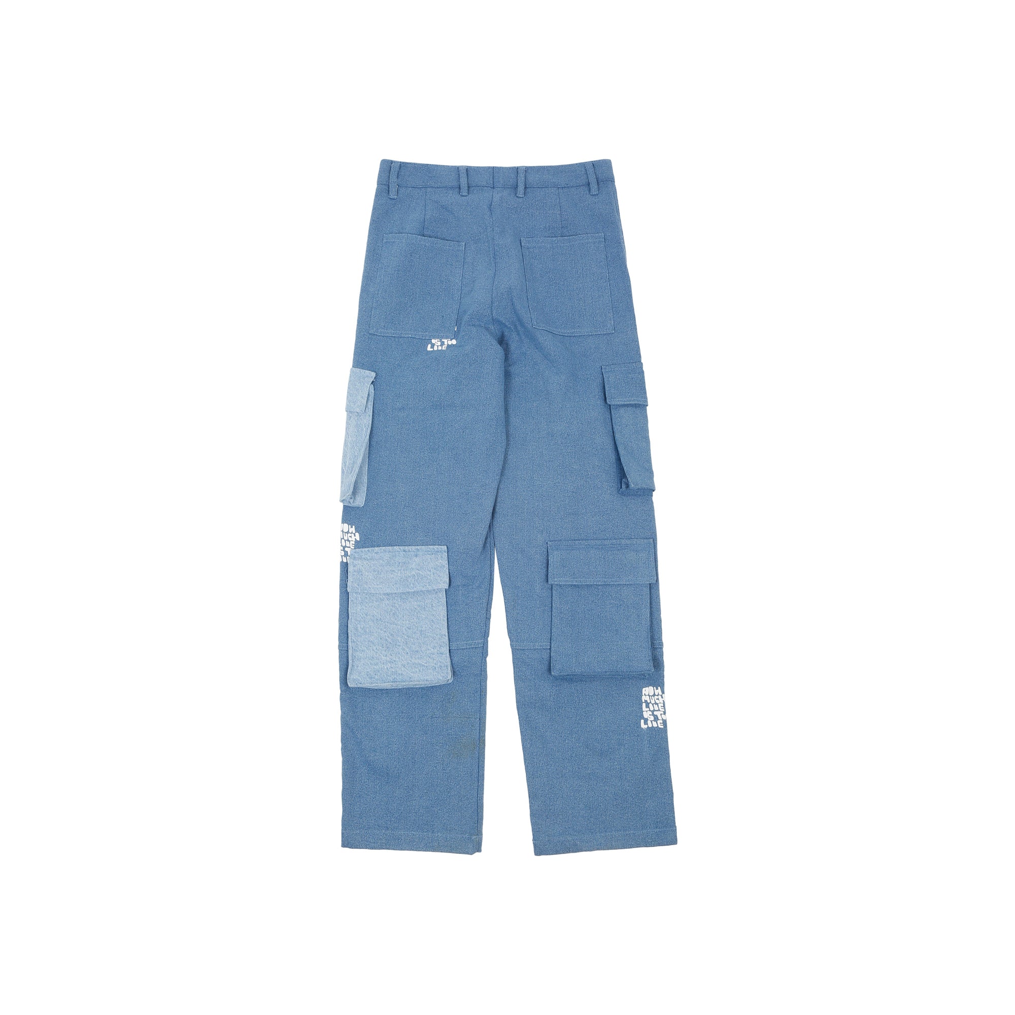 Dual Tone Denim Cargos