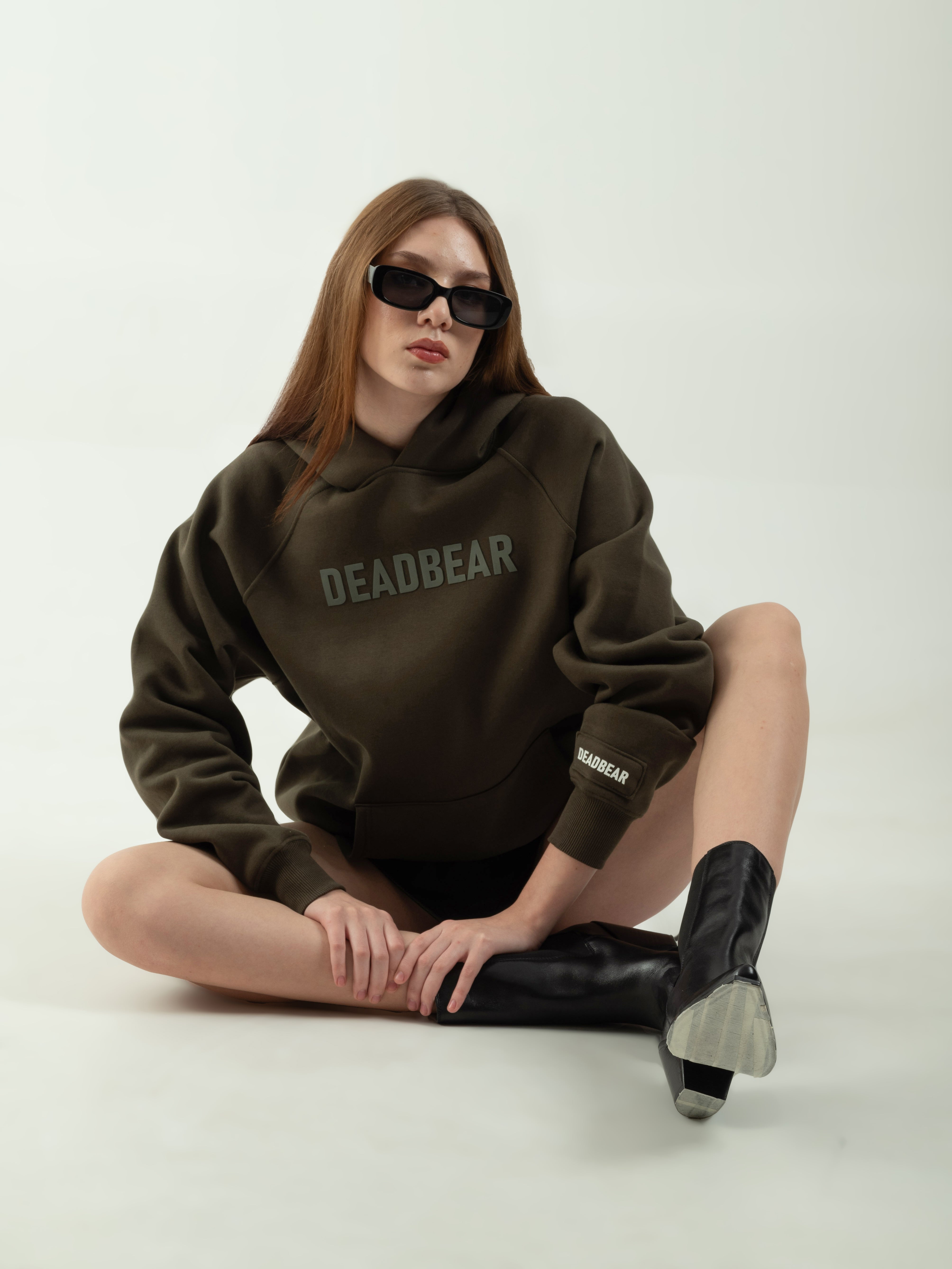 Basic Olive Hoodie