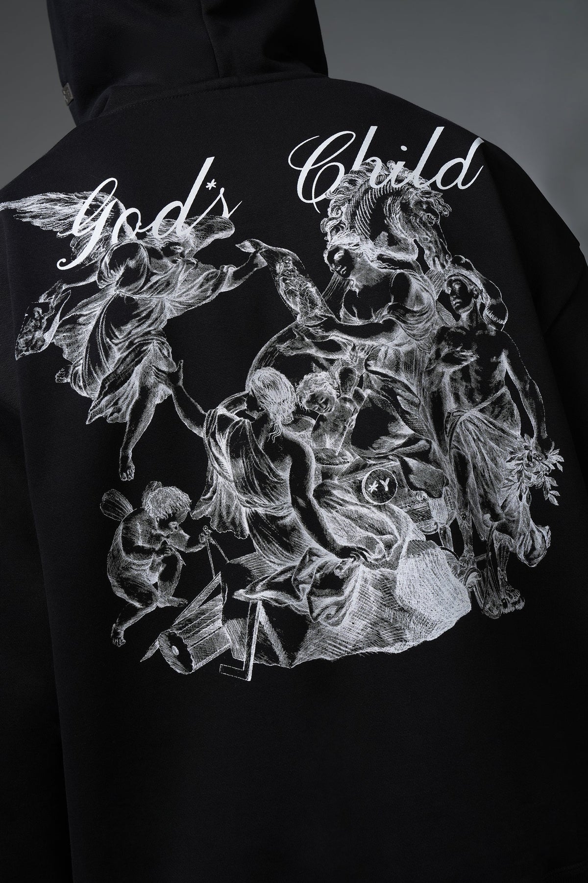 MIRACLE -Black Zip UP