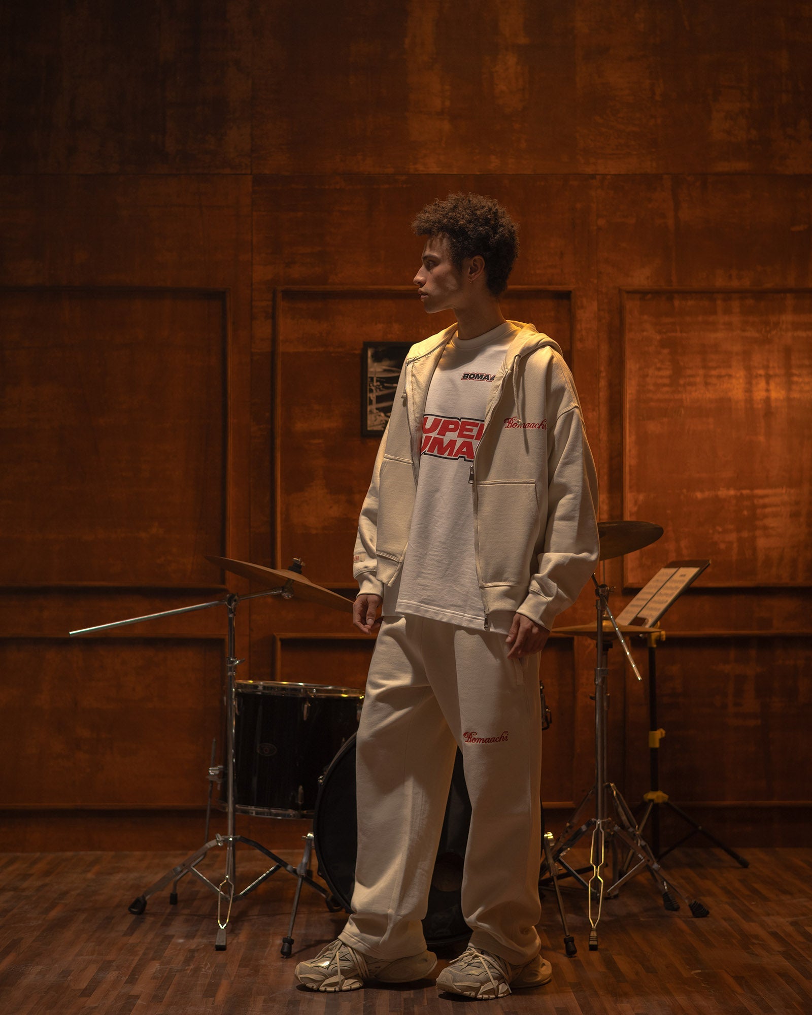 The Elevated Blank Cloud Dancer Sweatpants