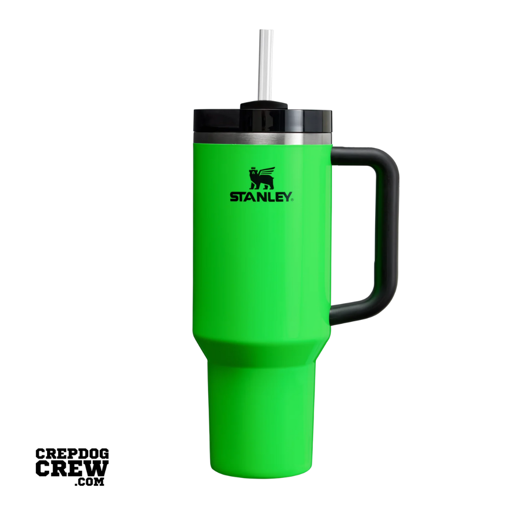 STANLEY TUMBLER Mug FlowState Neon Green 40 Oz