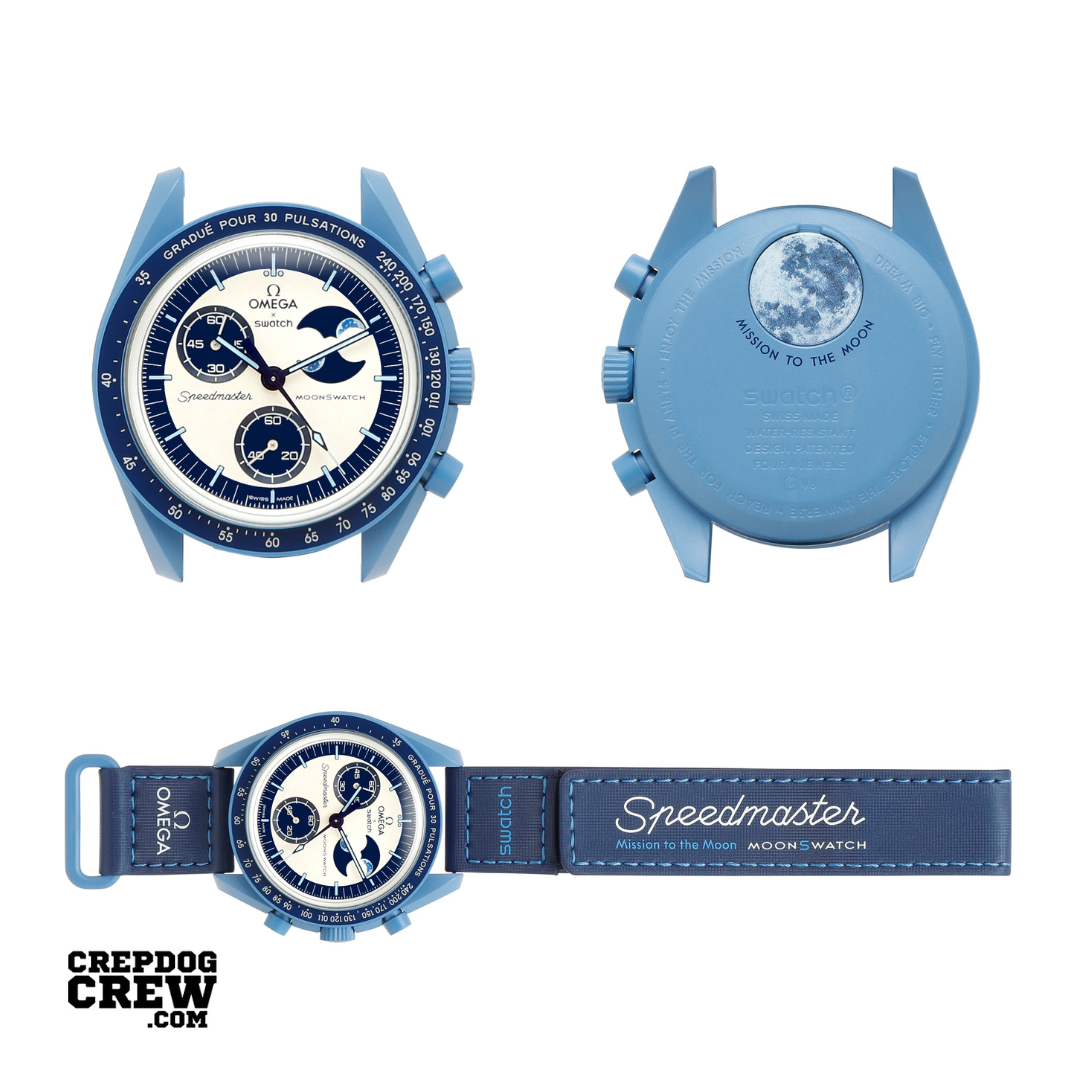 Swatch x Omega Bioceramic Moonswatch Mission to the Super Blue Moonphase