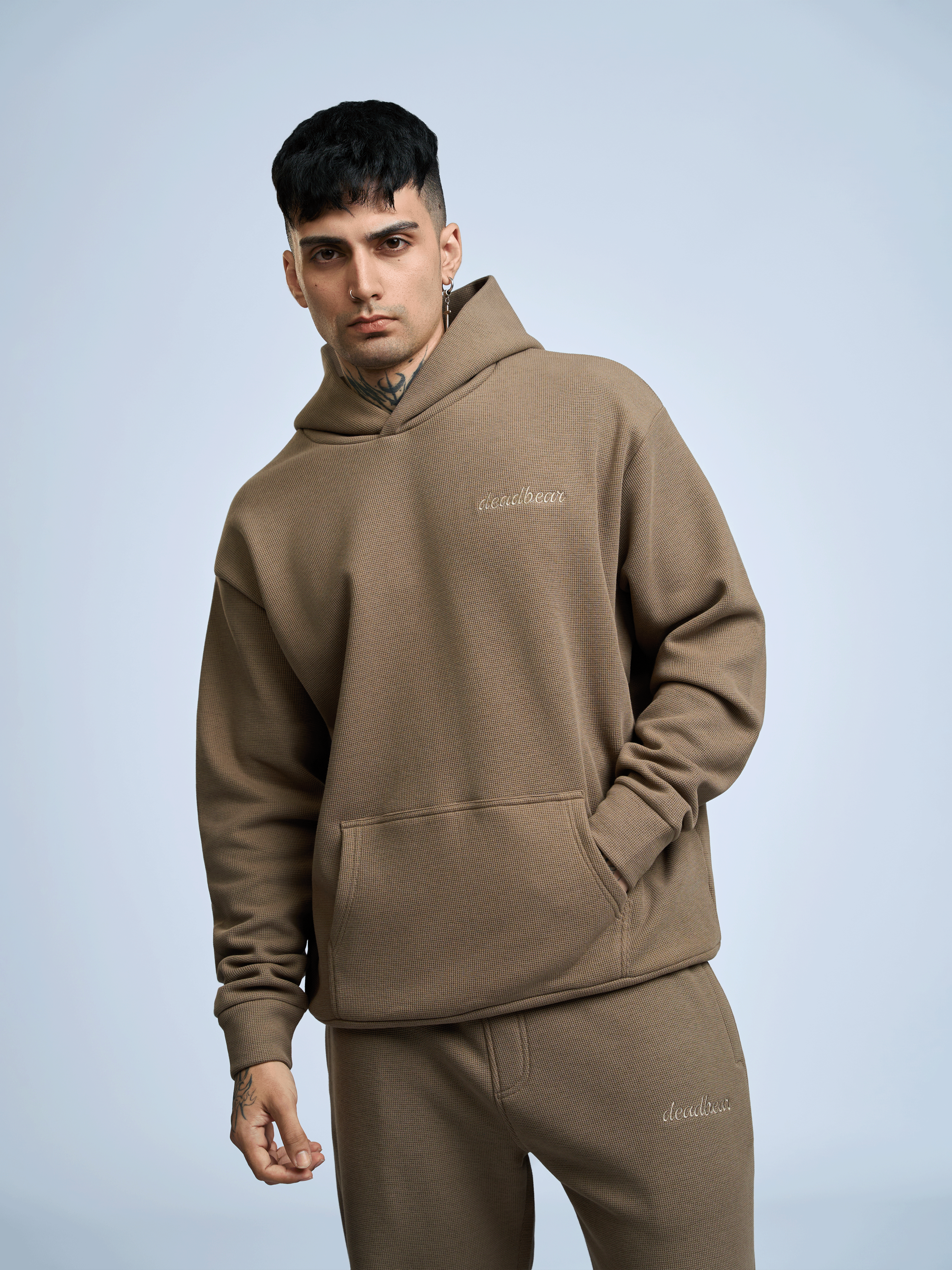 Co-ord Hoodie Lt. Brown