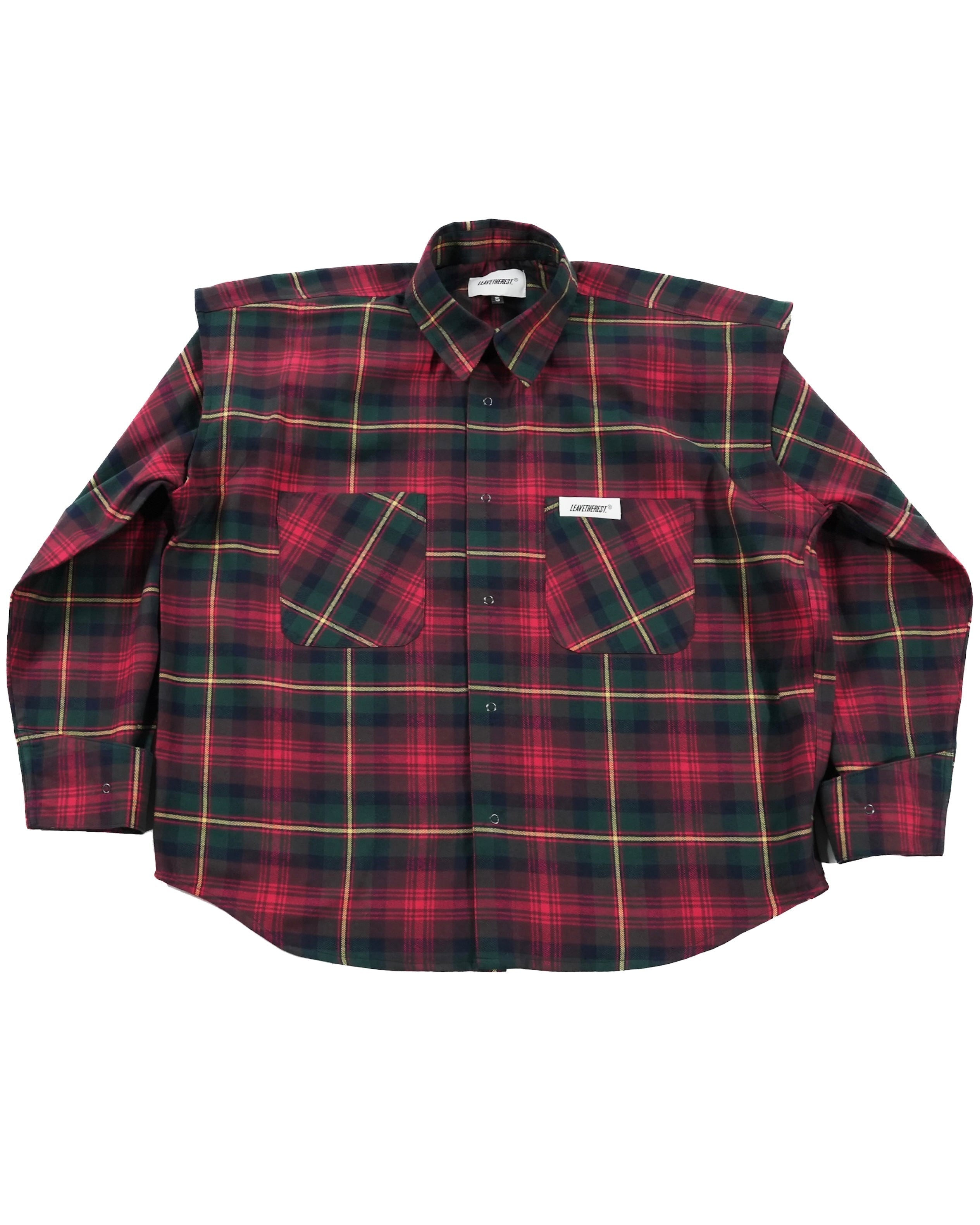 Muscular Shoulder Ninja Sleeve - Red Flannel RTW