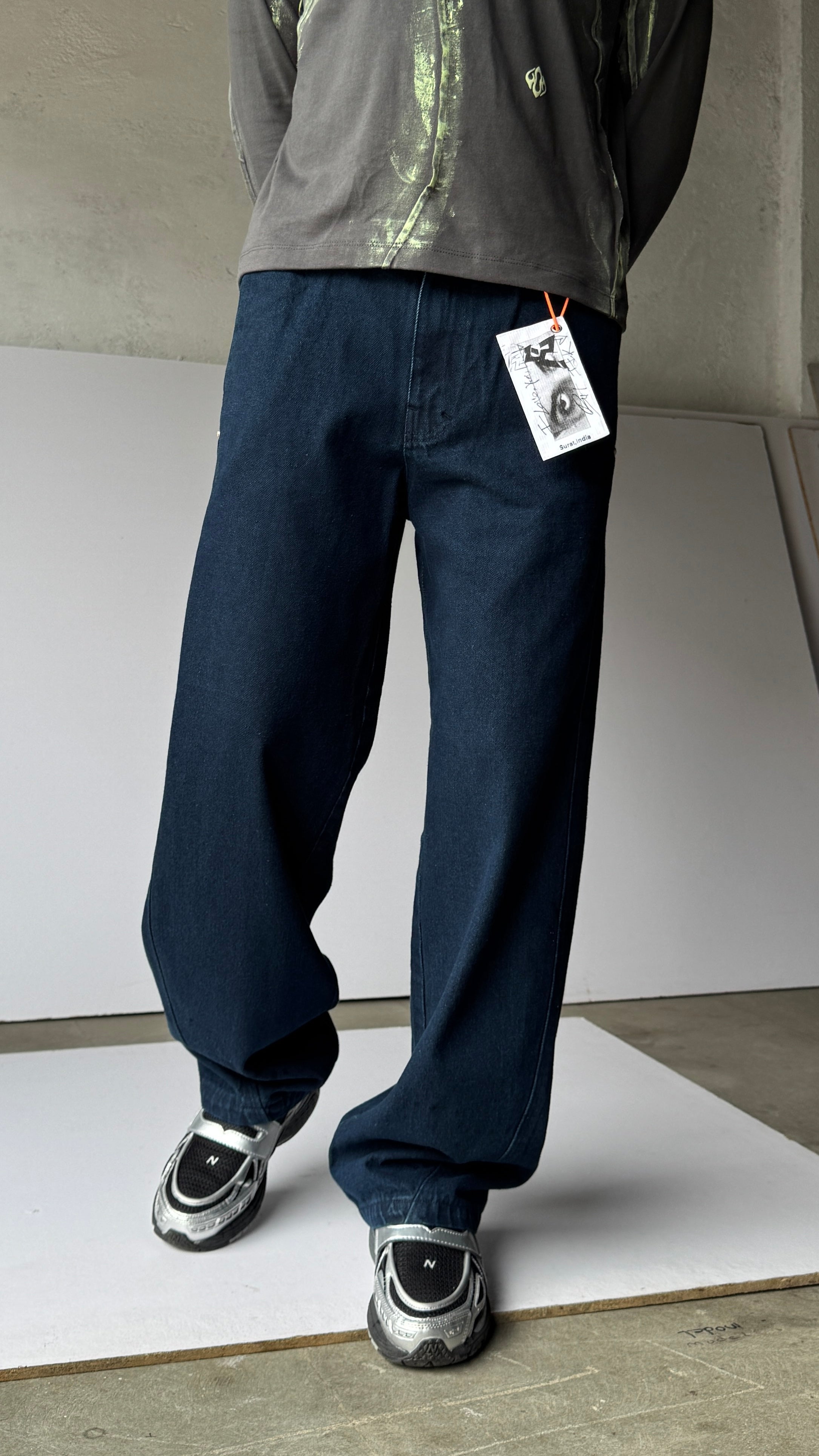 B4 Curved-Indigo - RTW