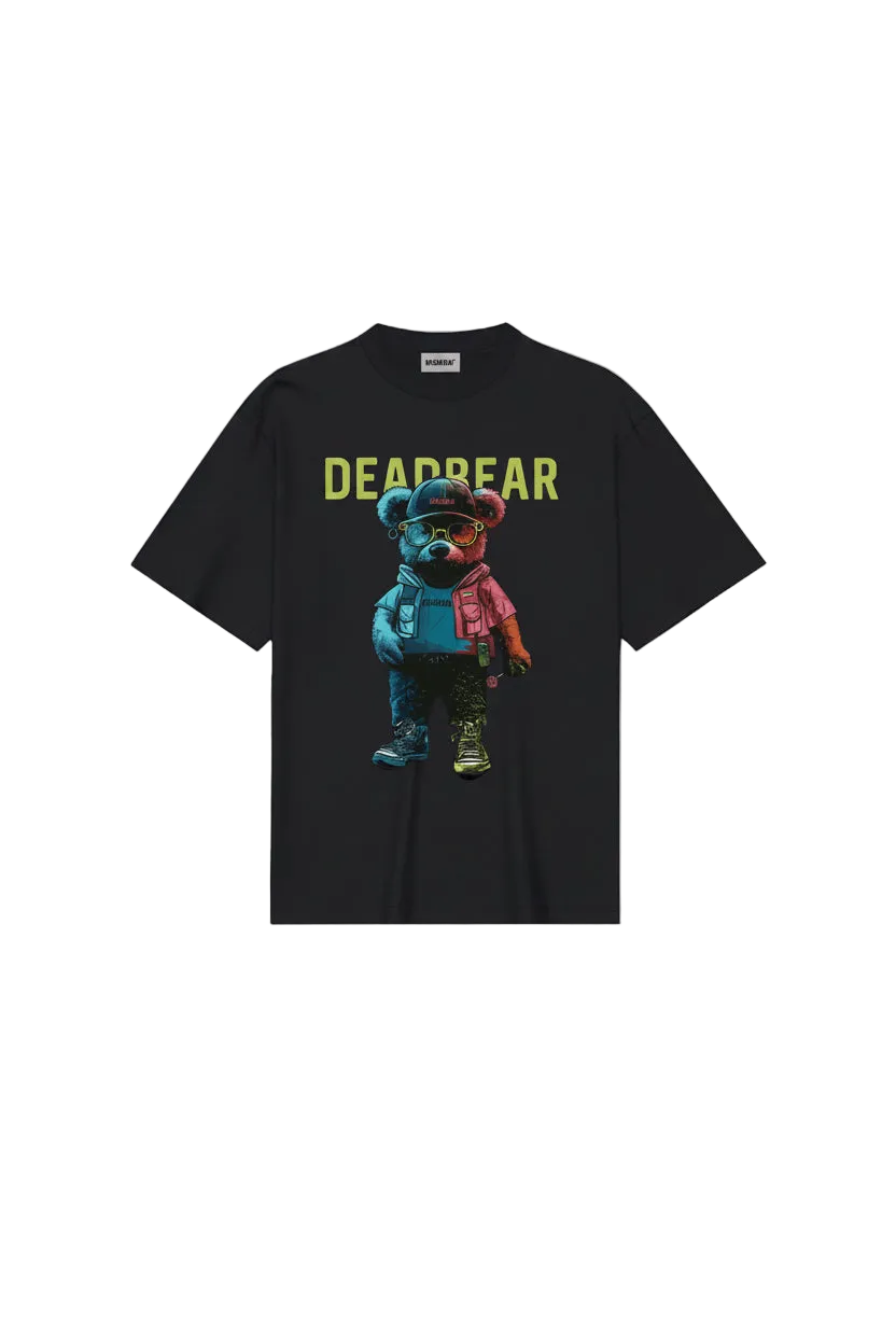 Babybear Ted Tee Black - For Kids