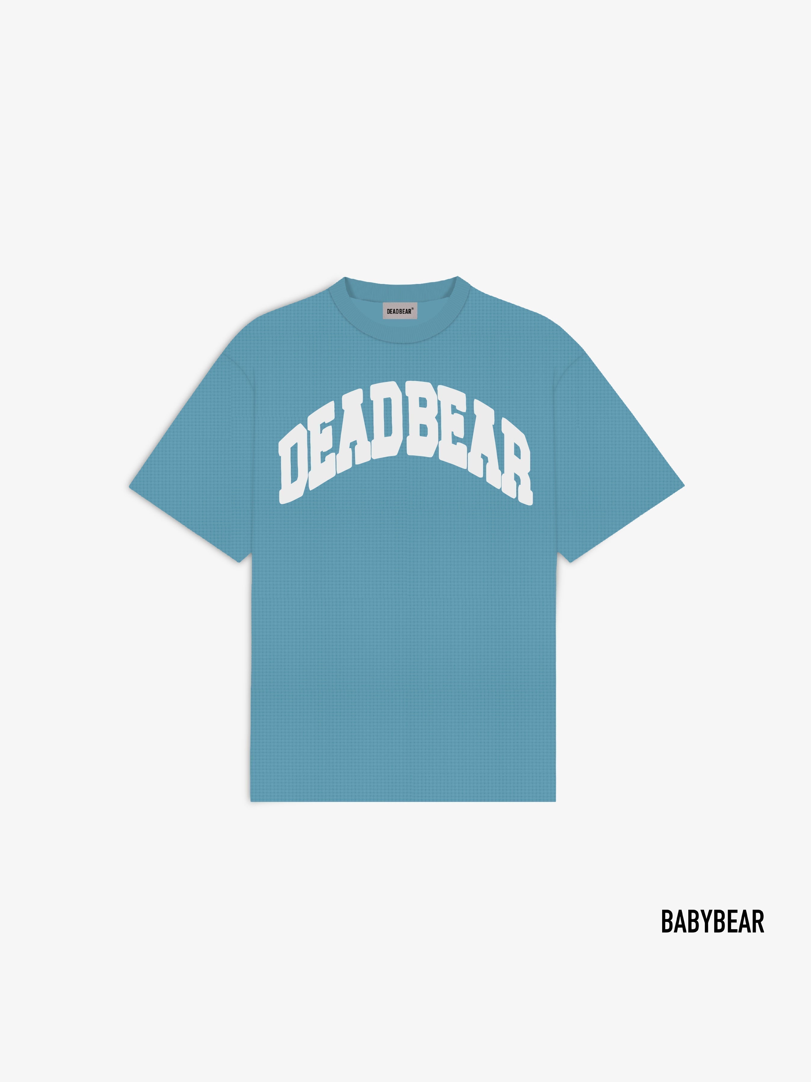 Babybear Waffle Tee Powder Blue - for kids