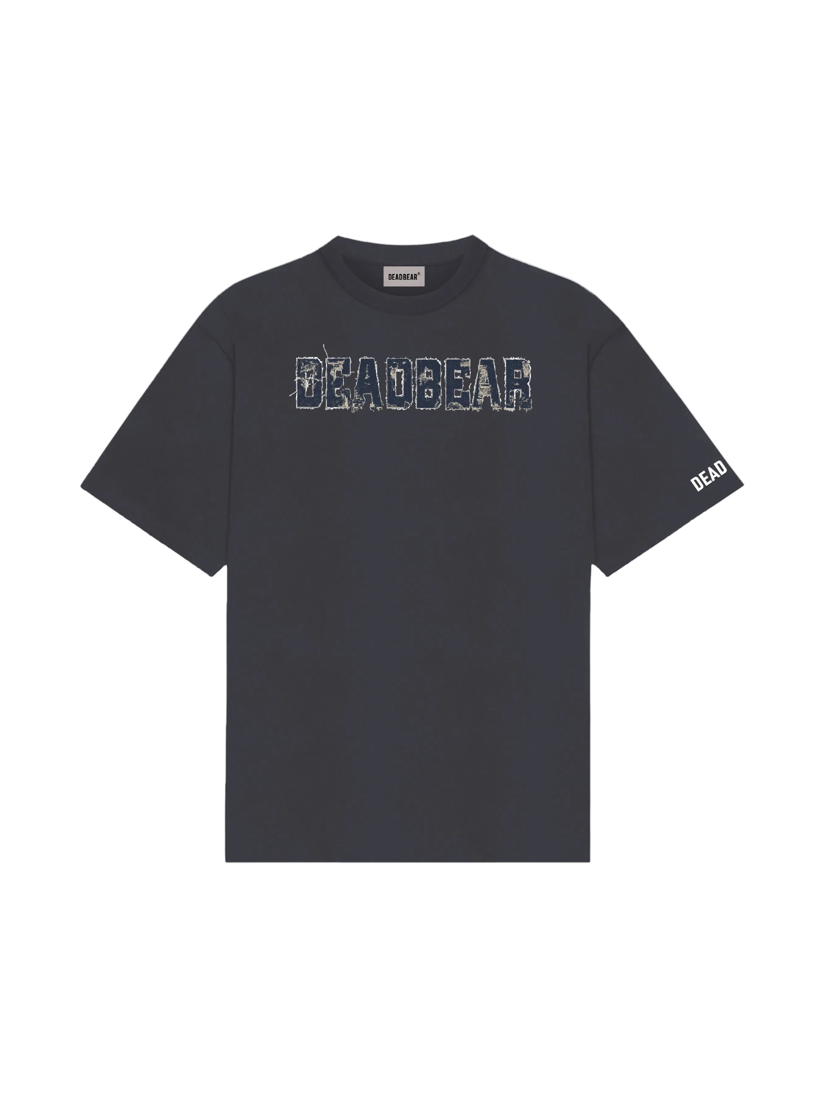 Fake Denim Tee Grey