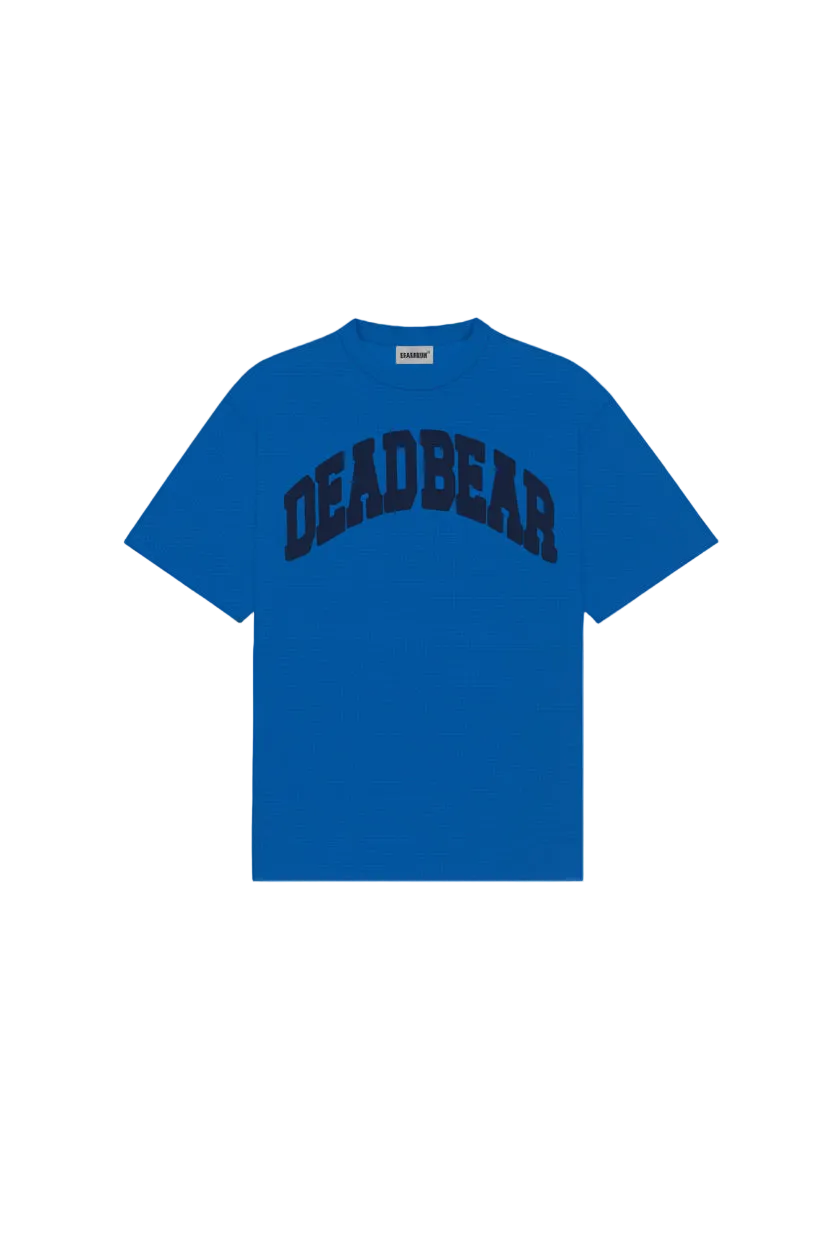 Babybear Waffle Tee Royal Blue - For Kids