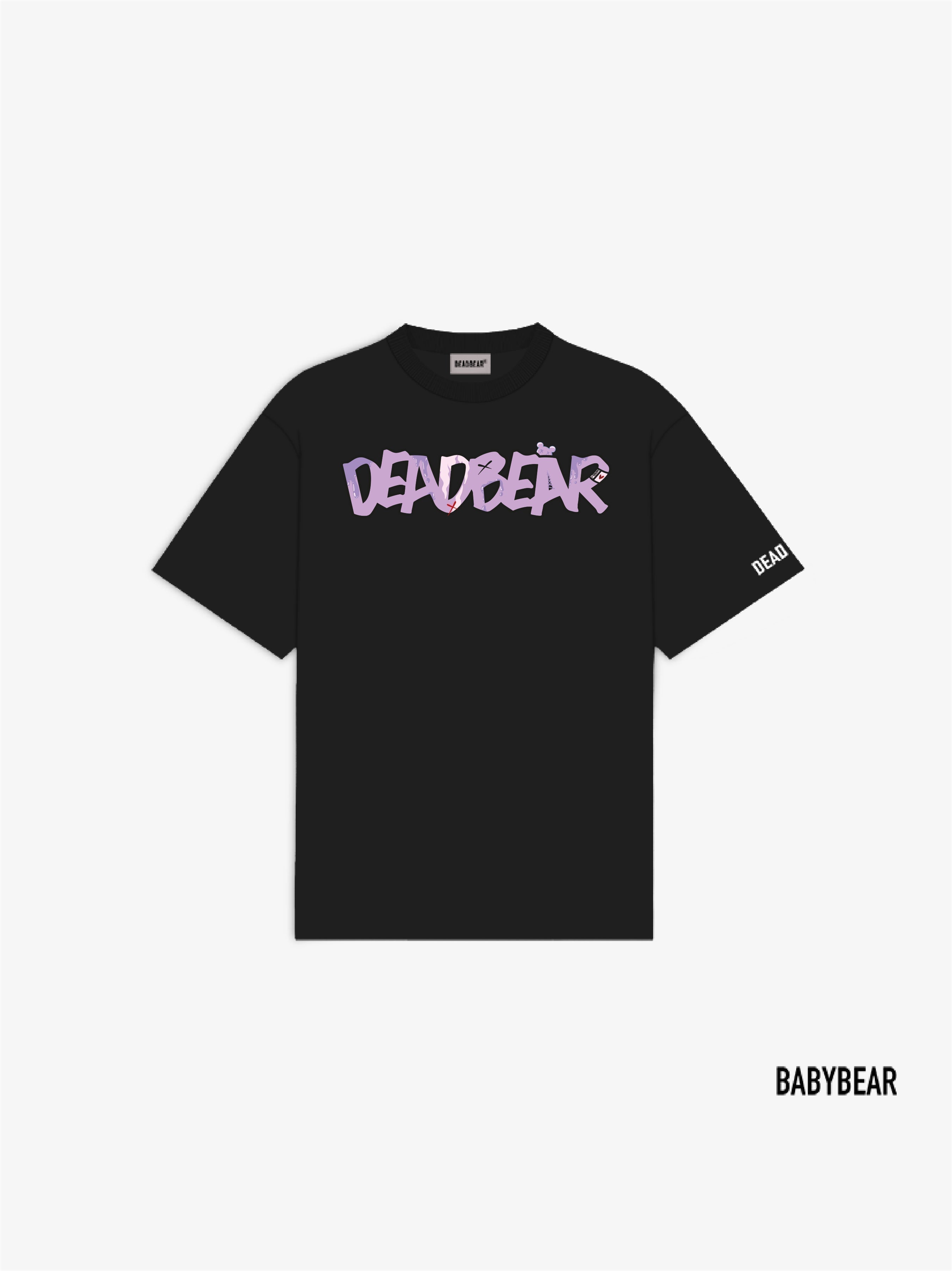 Babybear Harm No Bear Tee Black - for kids