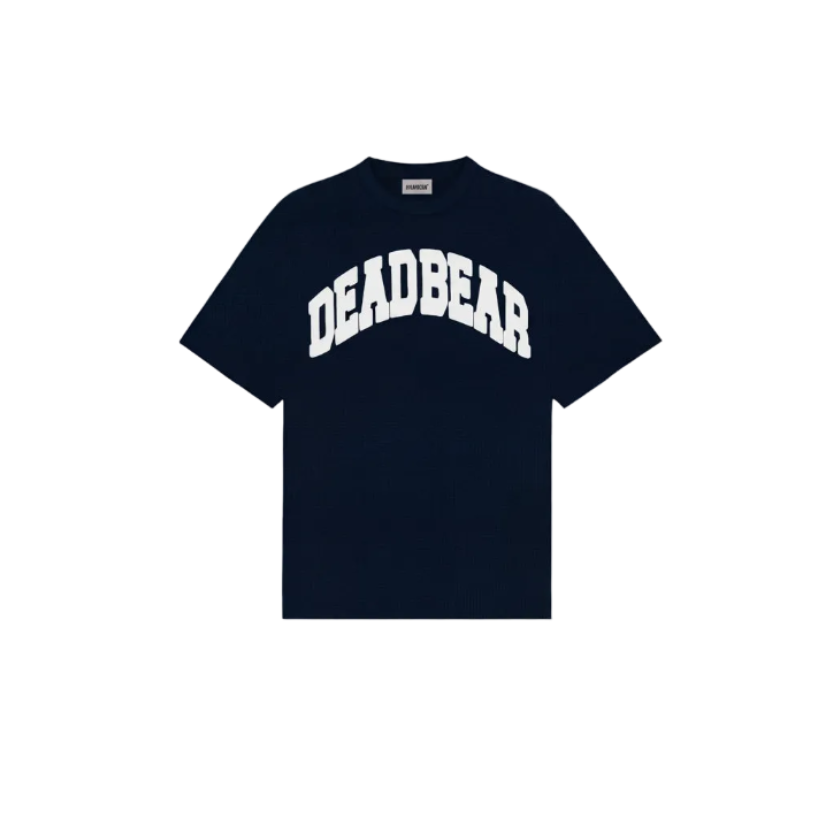 Babybear Waffle Tee Navy - For Kids