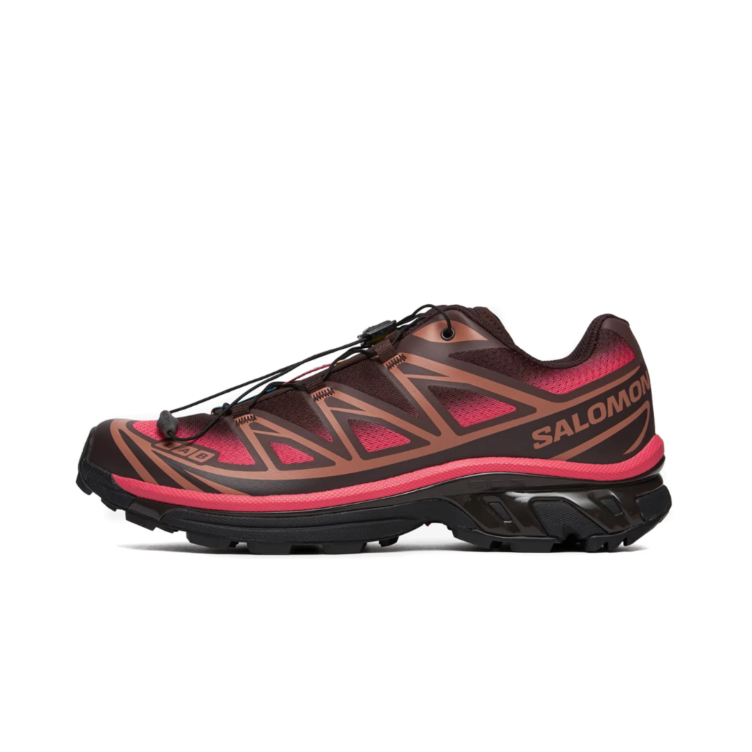 Salomon XT-6 Skyline Black Coffee Rouge Red