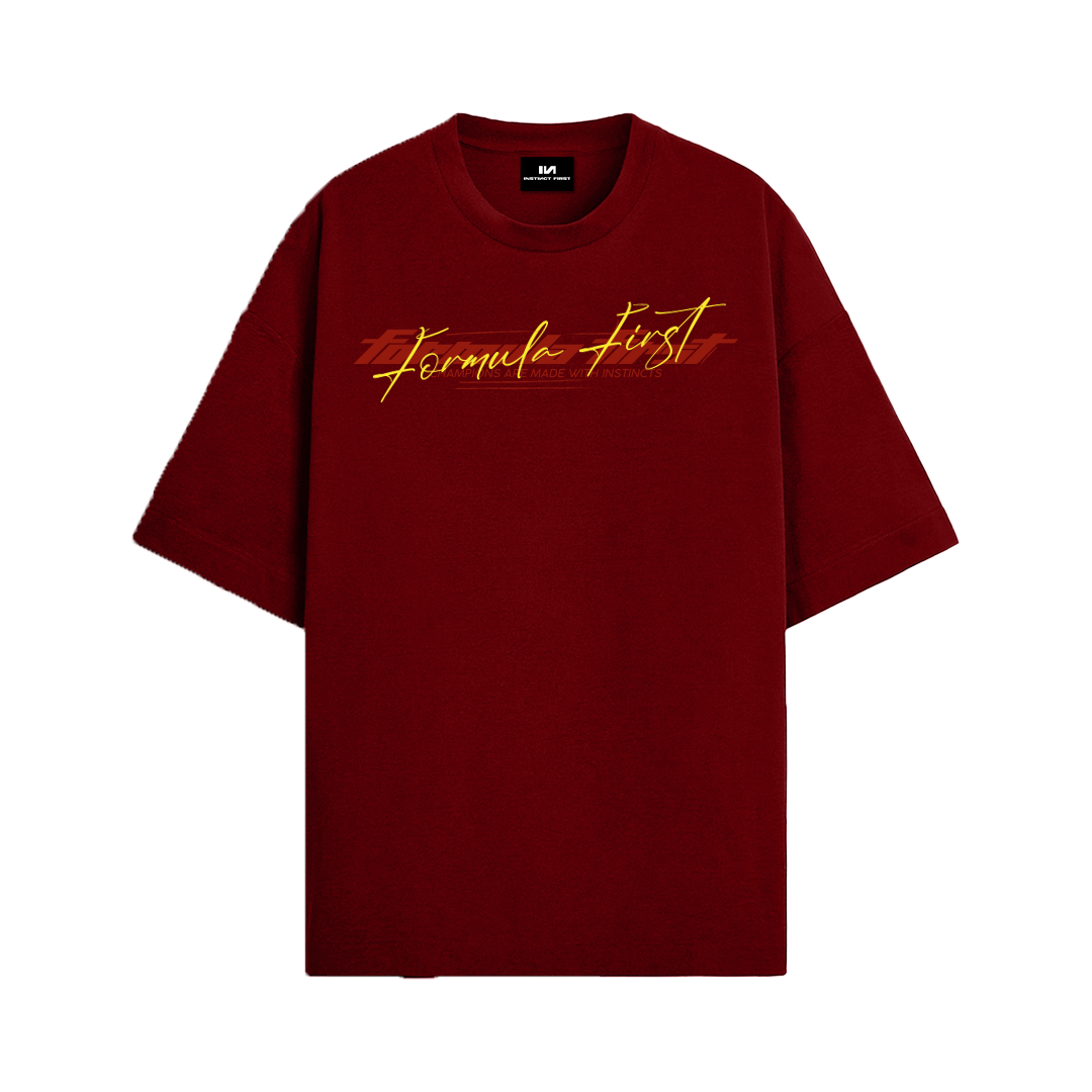 Tifosi - Oversized T-Shirt (Blood Red)
