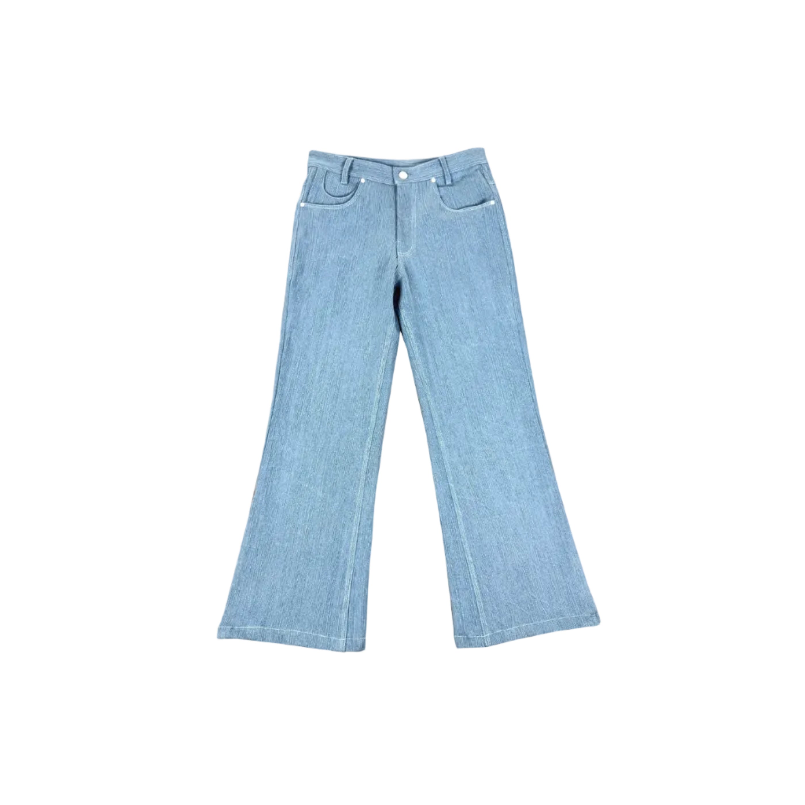 Raw Mid sky jeans masti flared pharrel - RTW