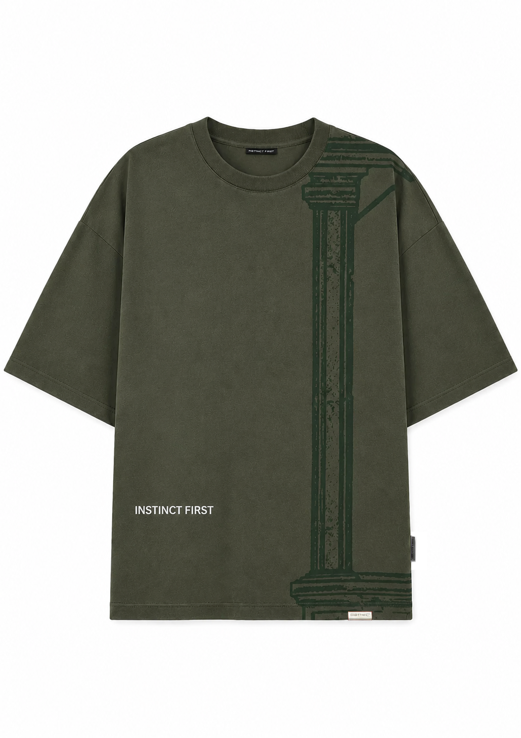 Inner Gateway - Oversized T-Shirt (Olive)