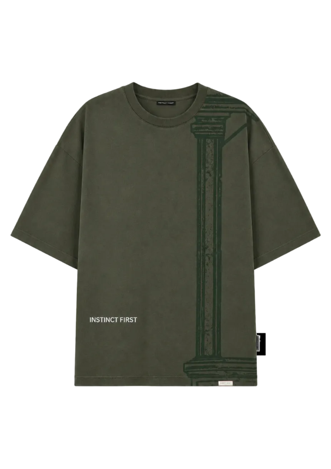Inner Gateway - Oversized T-Shirt (Olive)