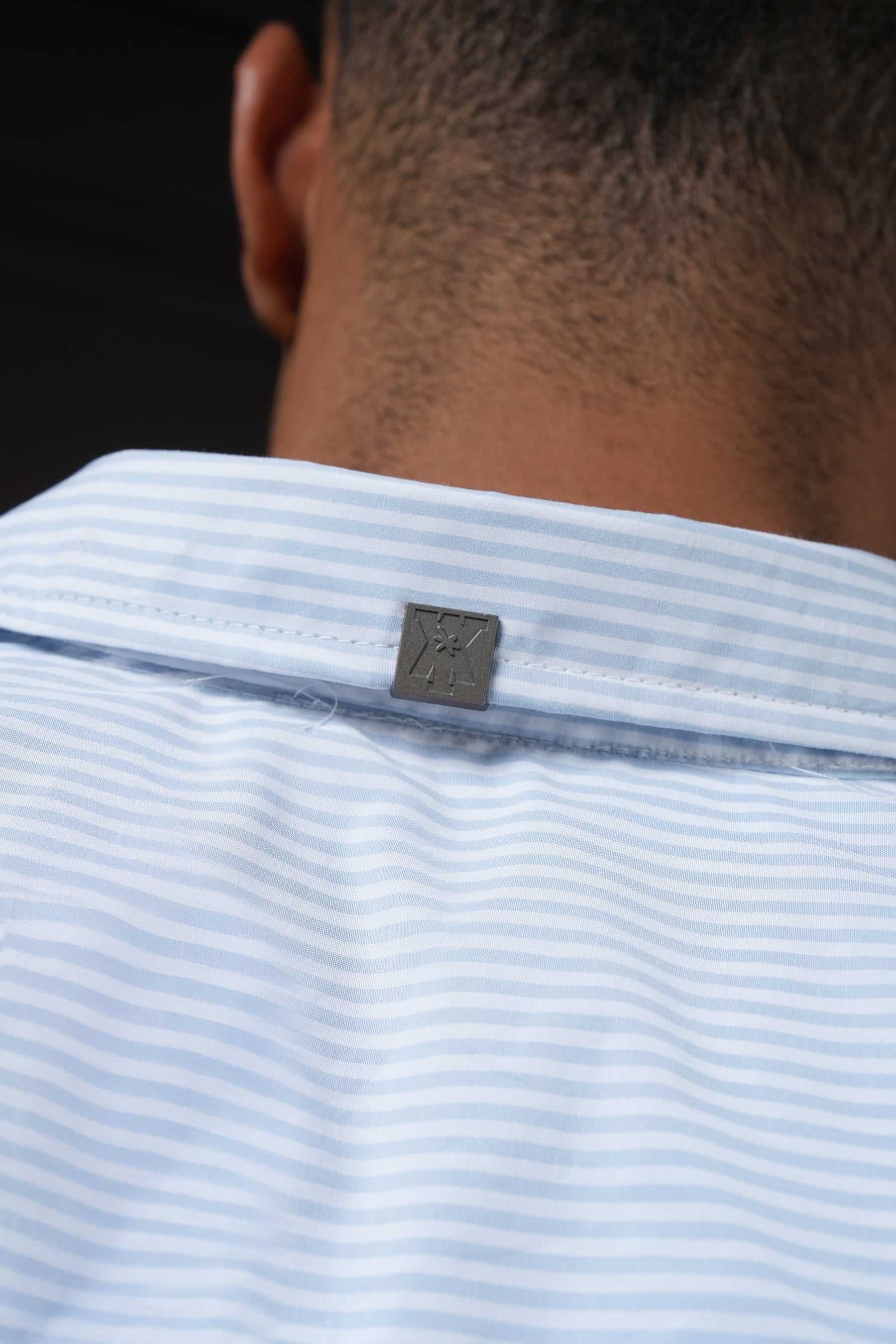 Still Line - Blue Pinstripe