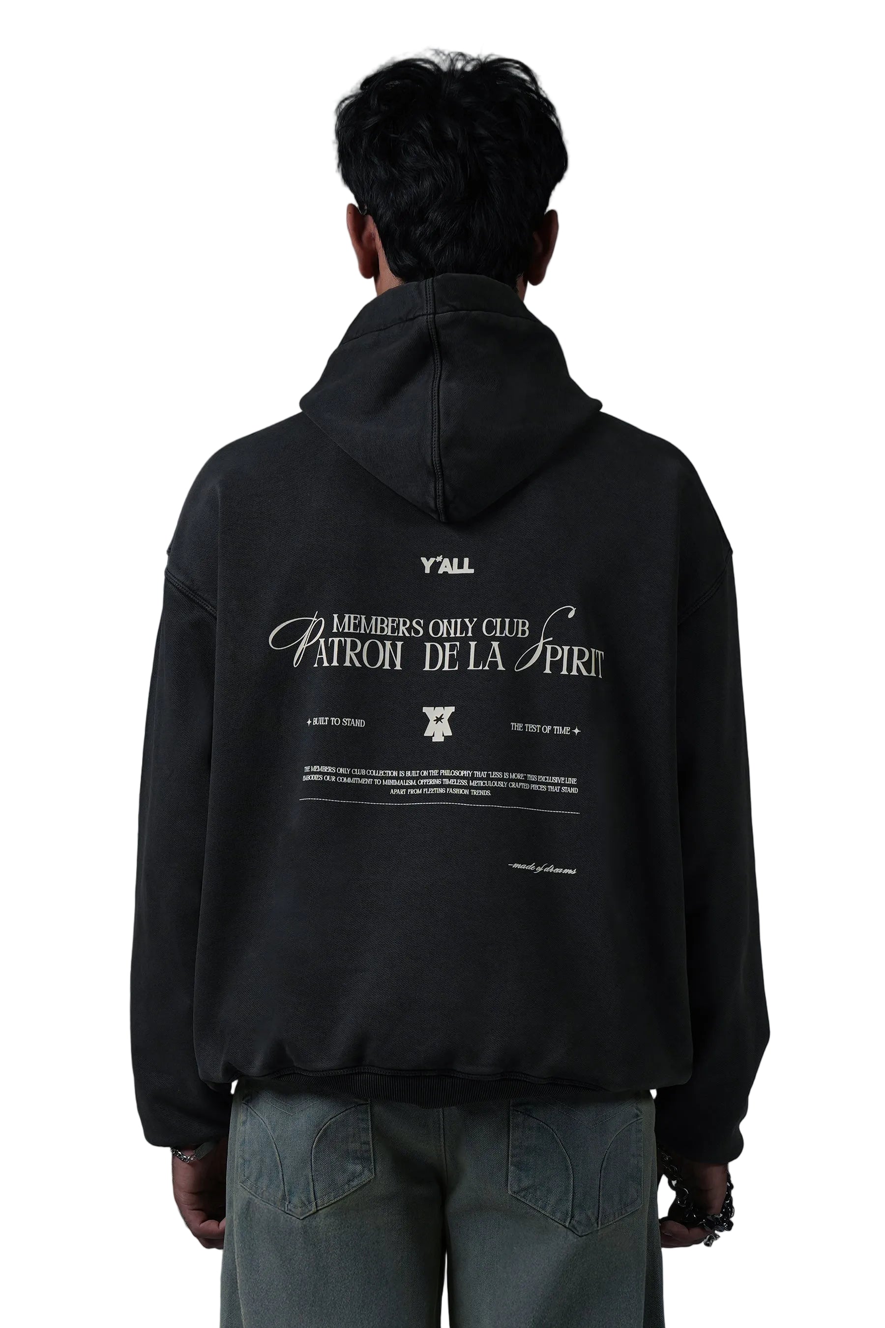 MEMBERS ONLY CLUB 2026 - HOODIE ACID WASH