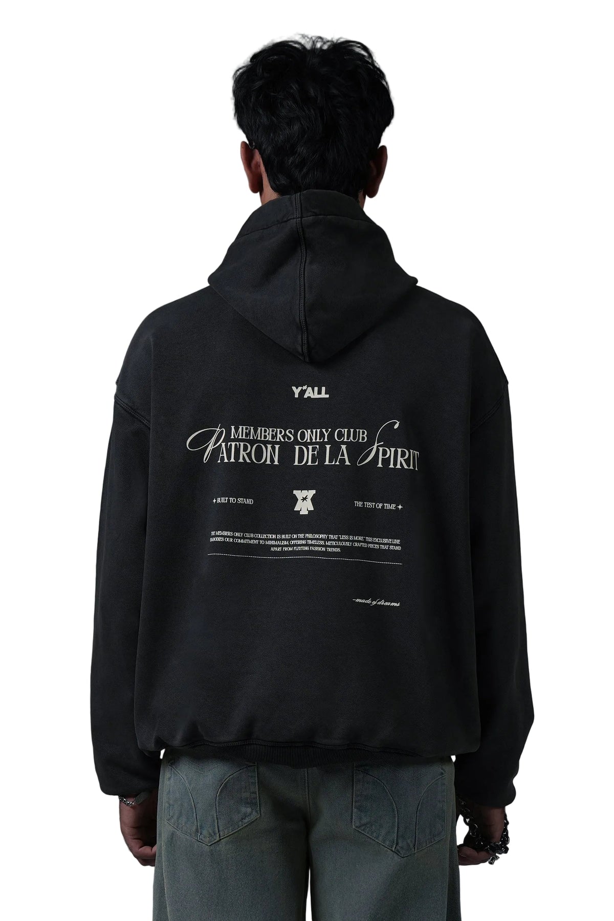 MEMBERS ONLY CLUB 2026 - HOODIE ACID WASH
