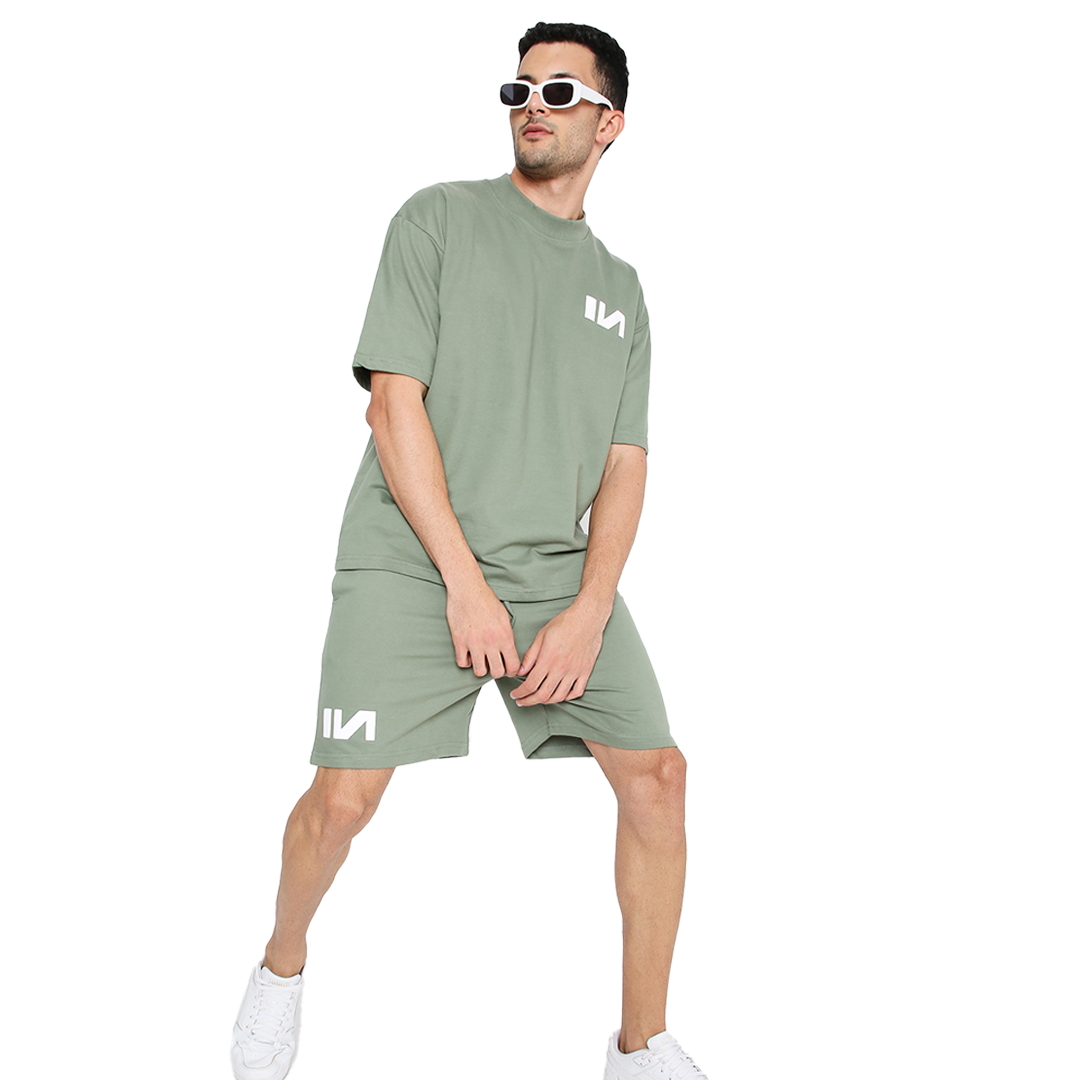 Green Oversized T-shirts