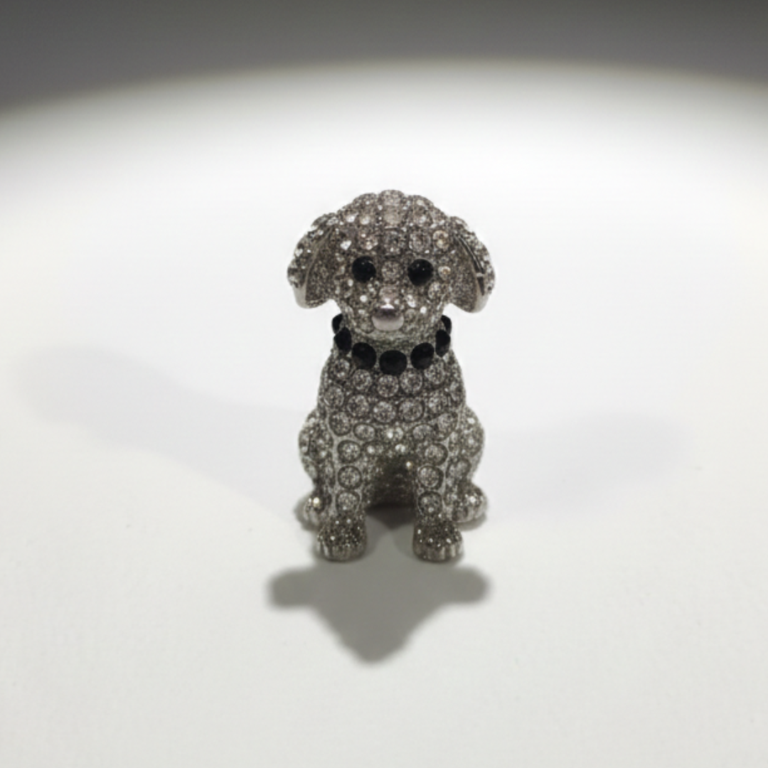 KNOTTY Crystal Dog sneaker charm premium shoe charm for Nike Jordan Adidas India