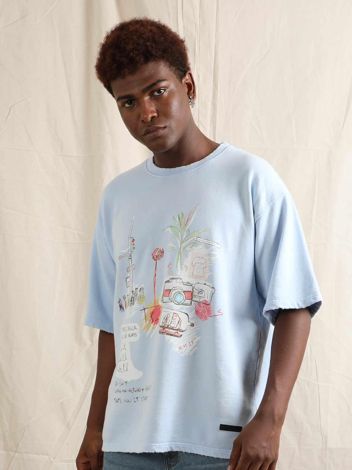 WIP T-SHIRT (SKY BLUE)