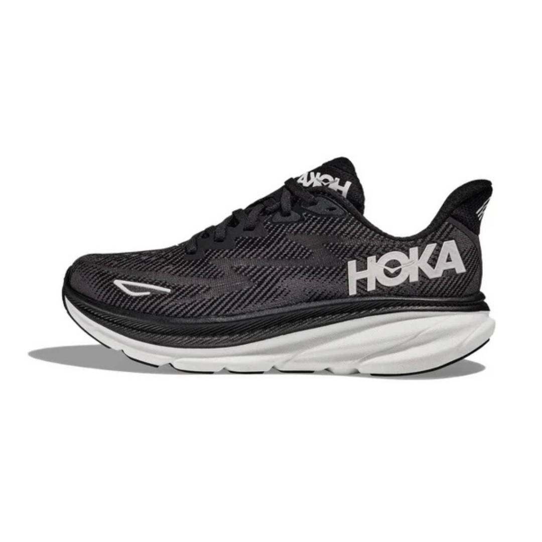 Hoka One One Clifton Black White