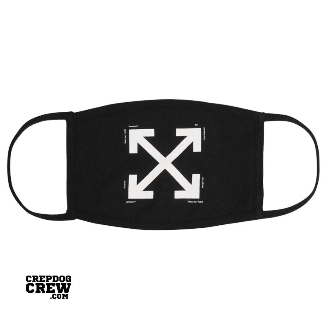 OFF-WHITE Arrows Face Mask Black White