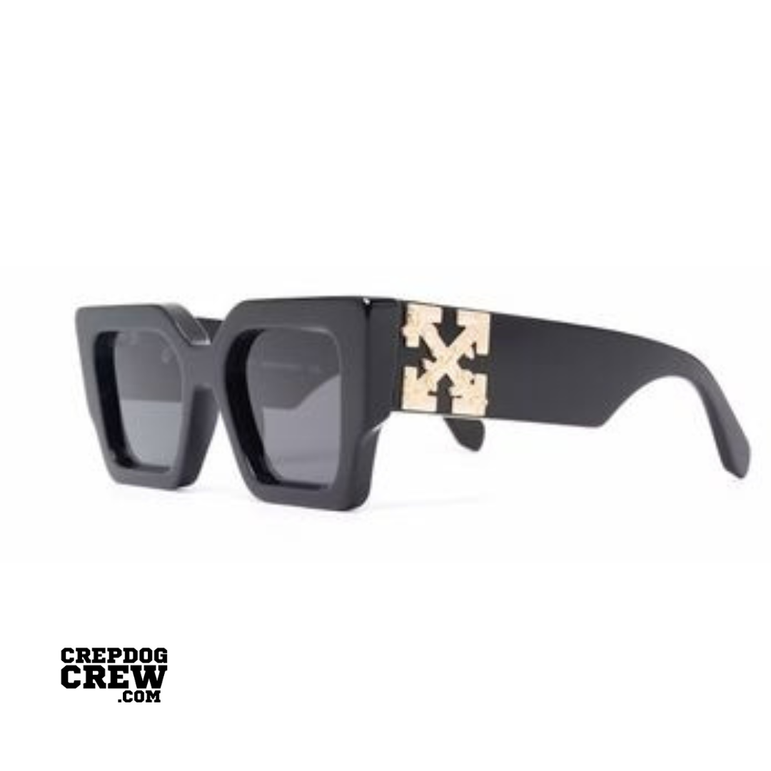 OFF-WHITE CATALINA SUNGLASSES BLACK DARK GREY