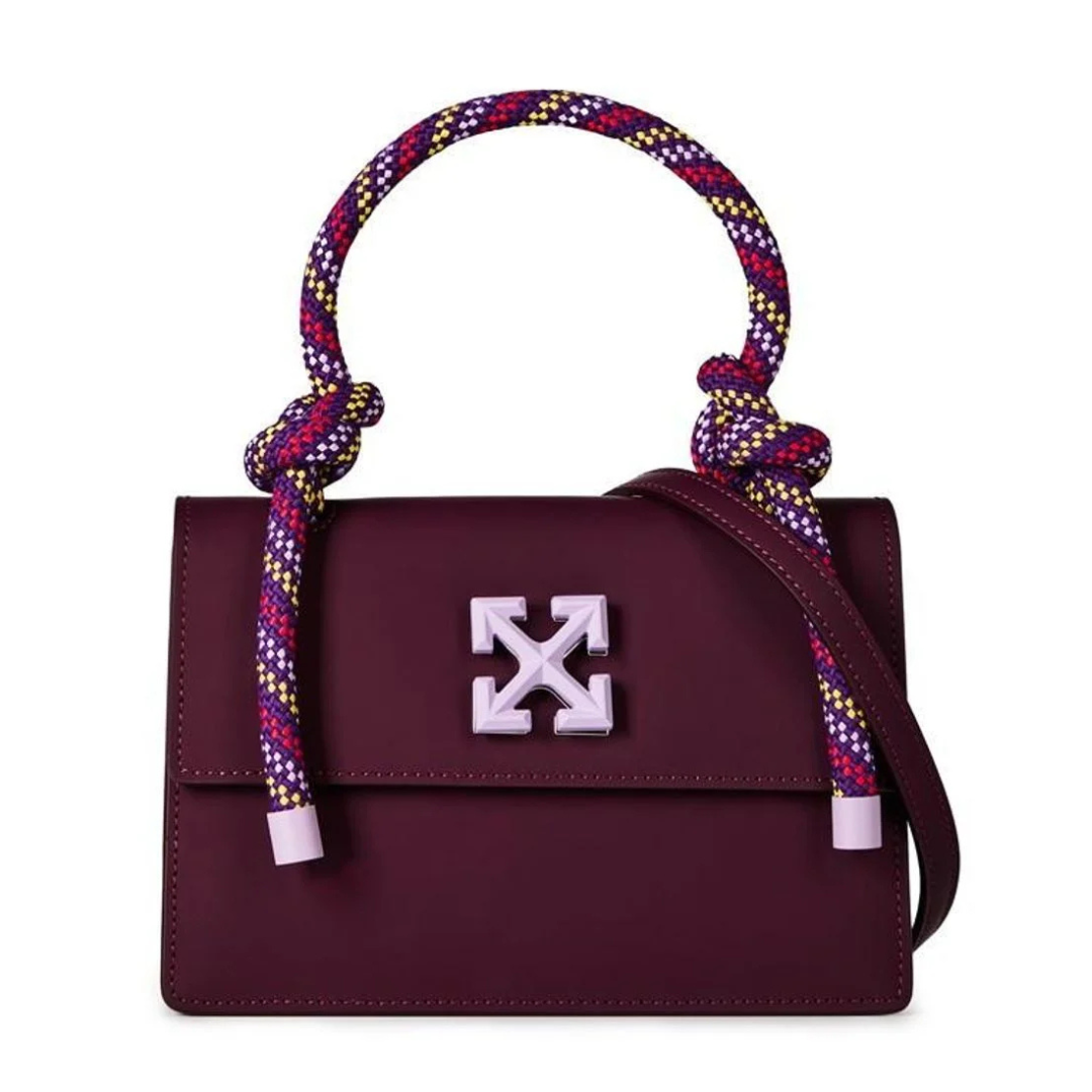 OFF WHITE GUMMY JITNEY 1.4 BAG PURPLE