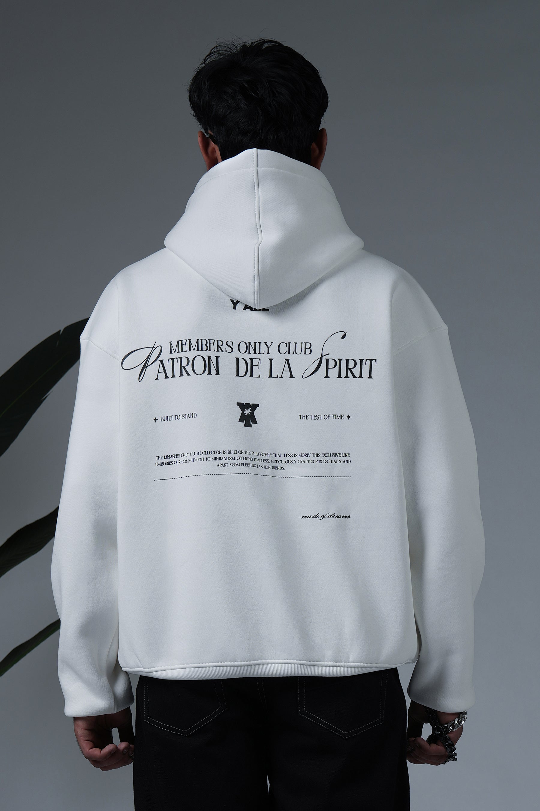 MEMBERS ONLY CLUB 2026 - HOODIE OFF WHITE