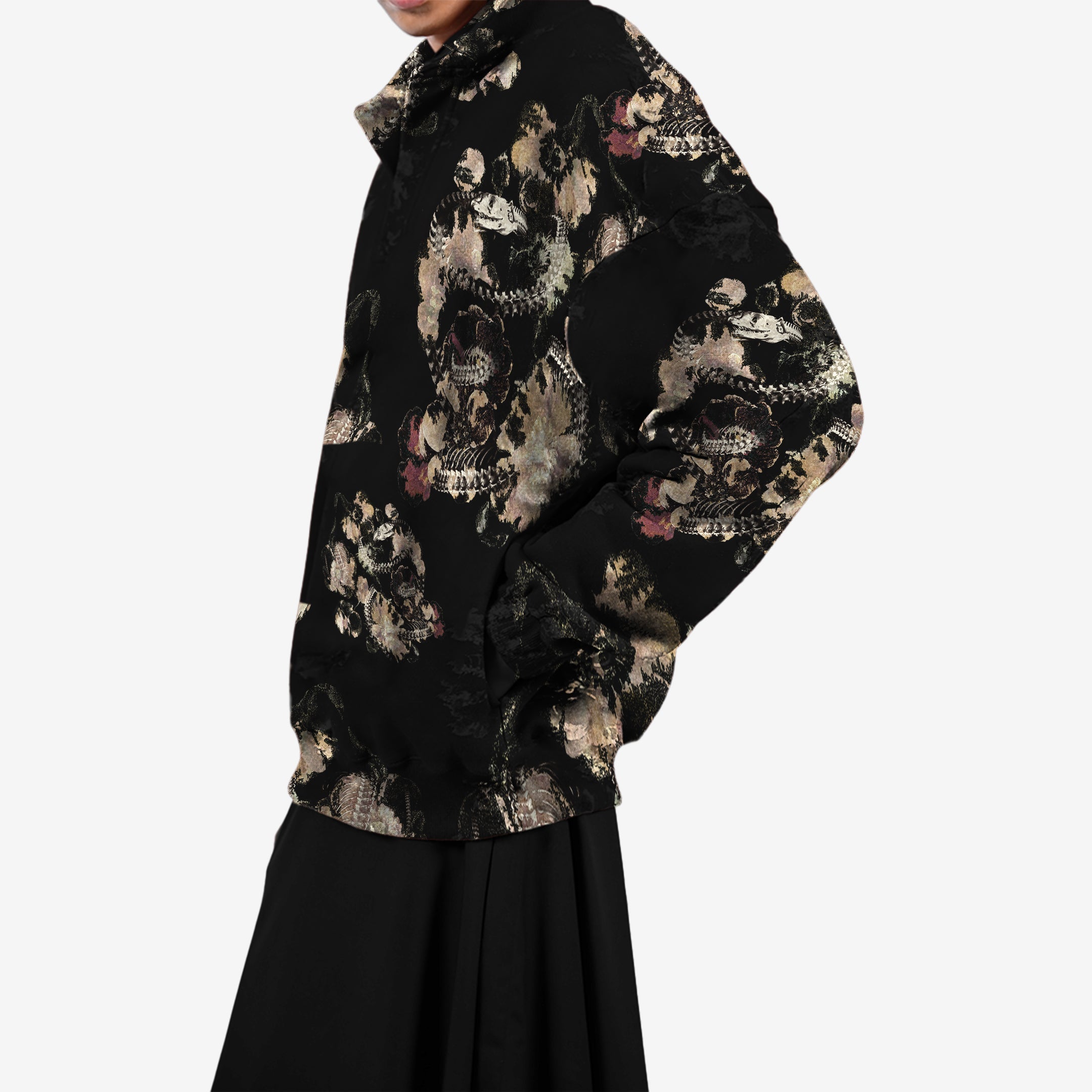 Foliage in the fall sweatshirt - Black