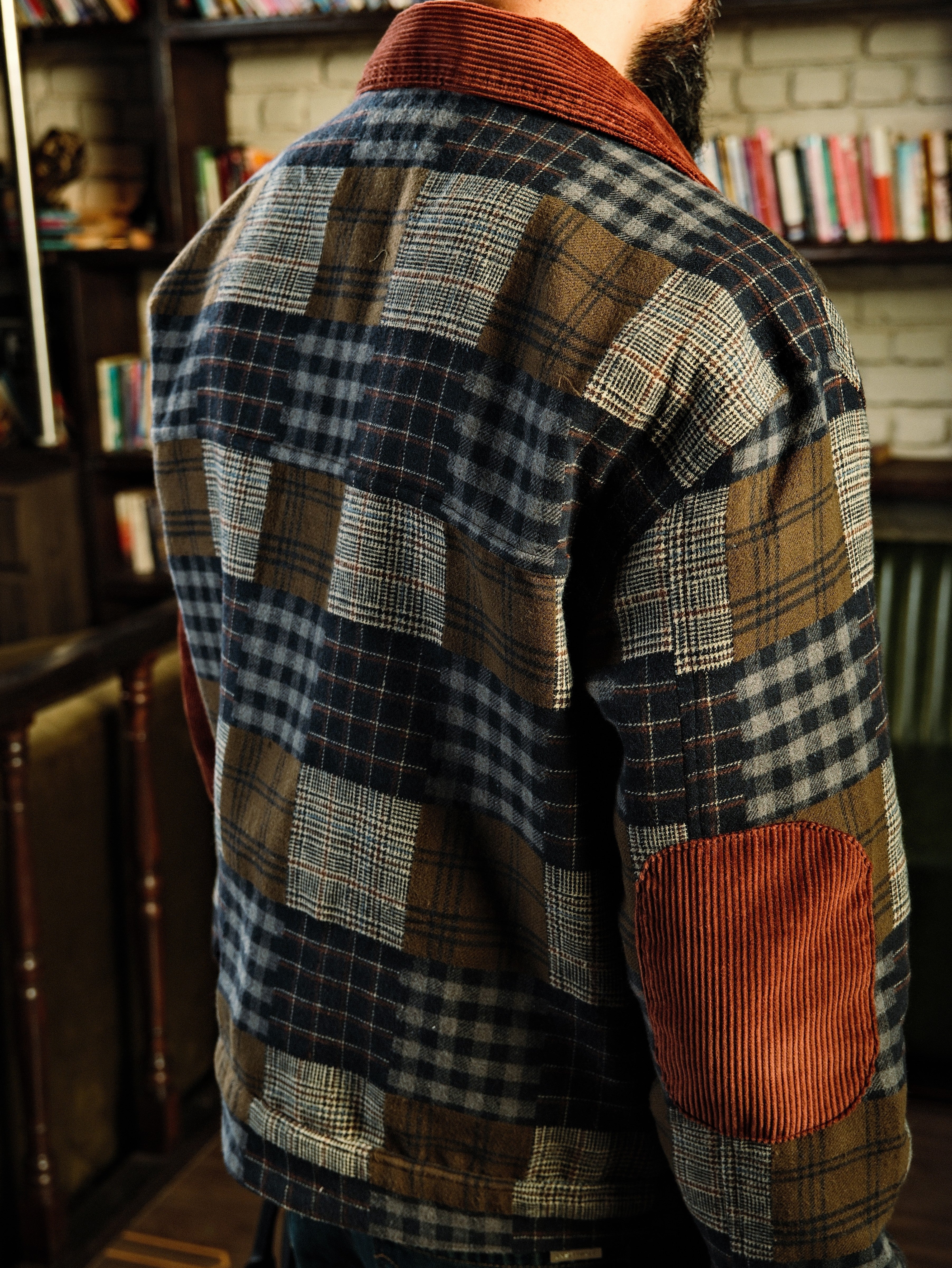 Archive Mosiac Shirt - (Blue)