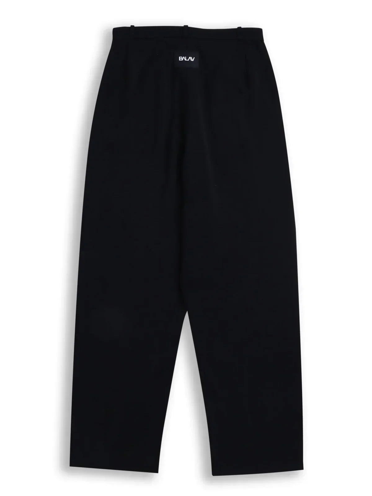 zipper pants back view
