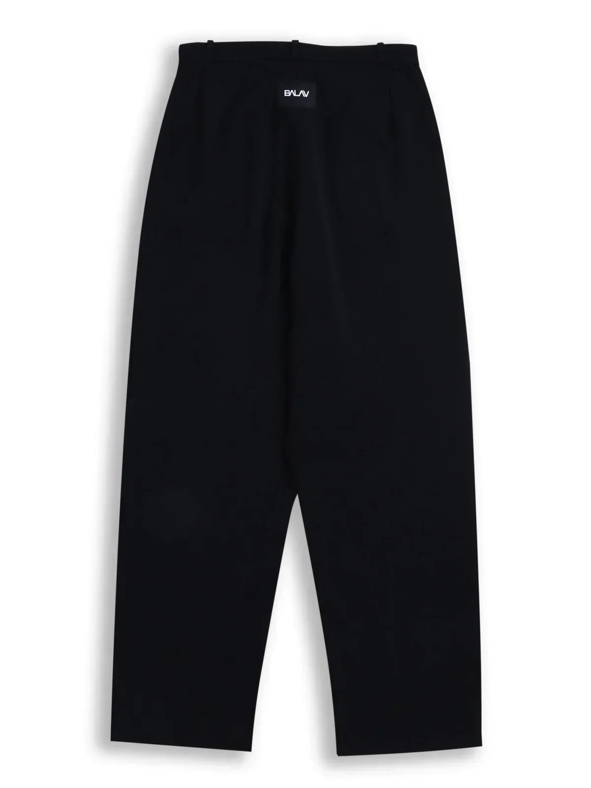 zipper pants back view
