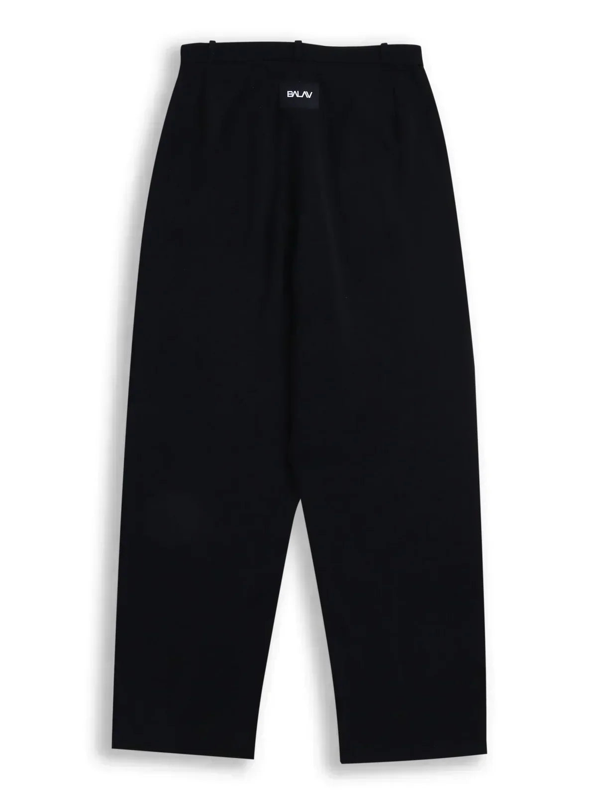 zipper pants back view