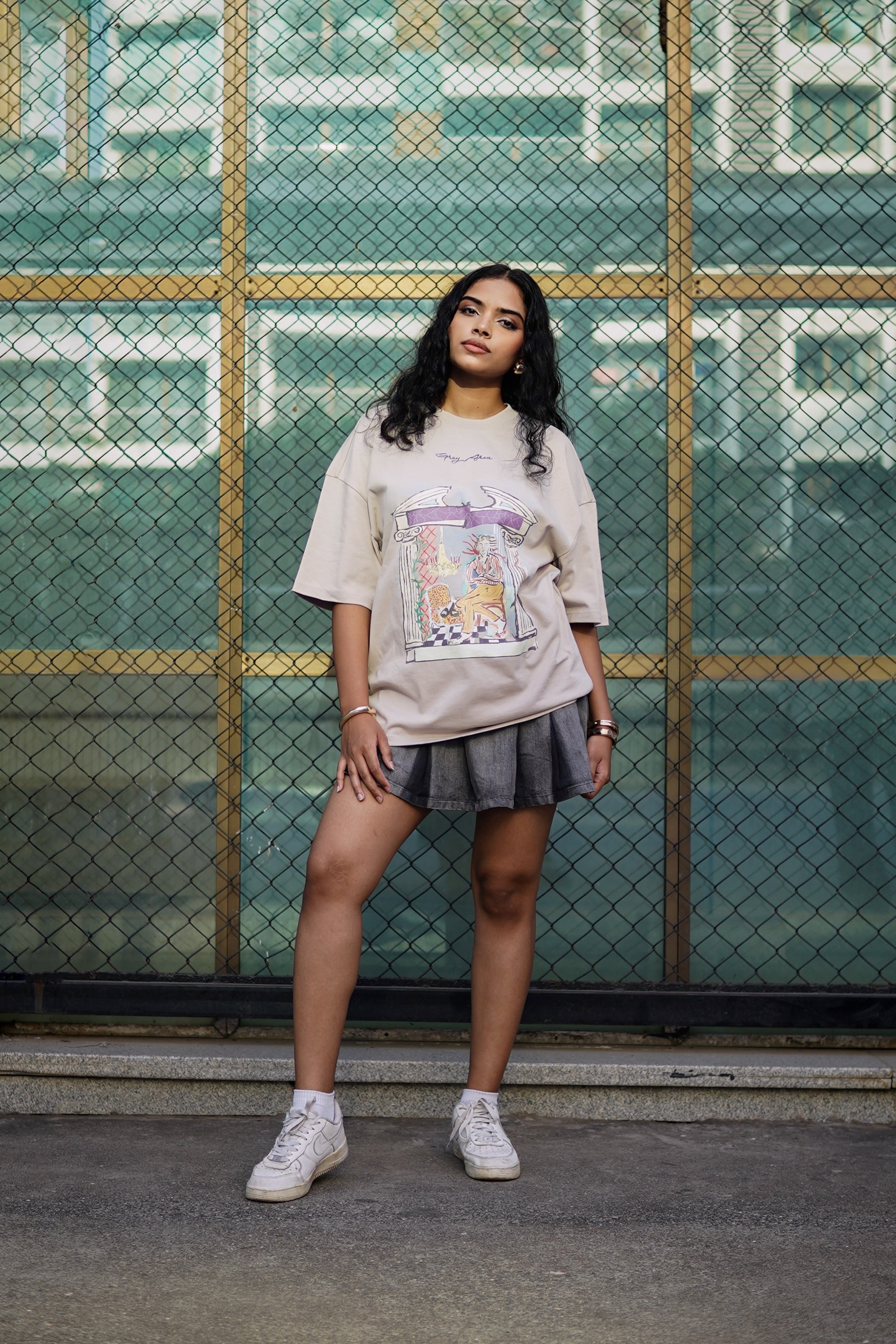 GREEK FRAME T-SHIRT