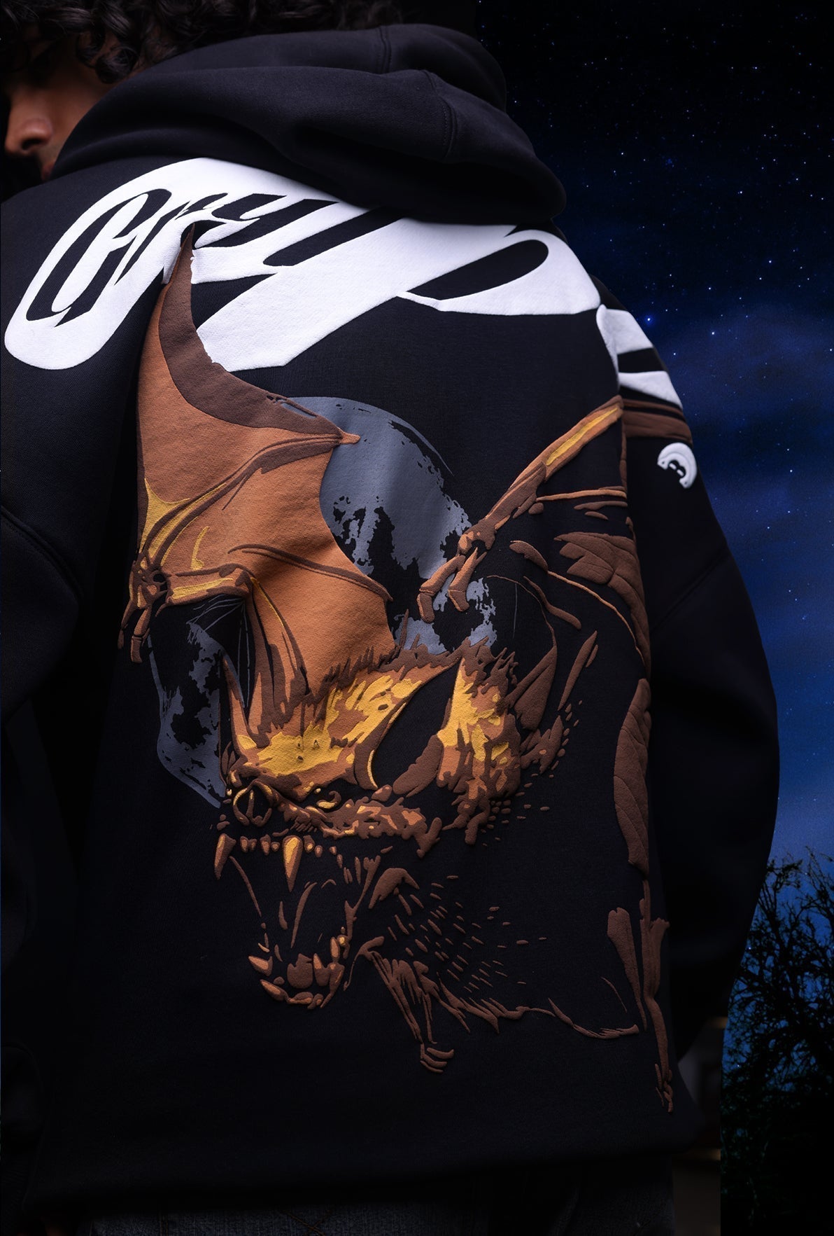 BLACK NIGHTWING HOODIE