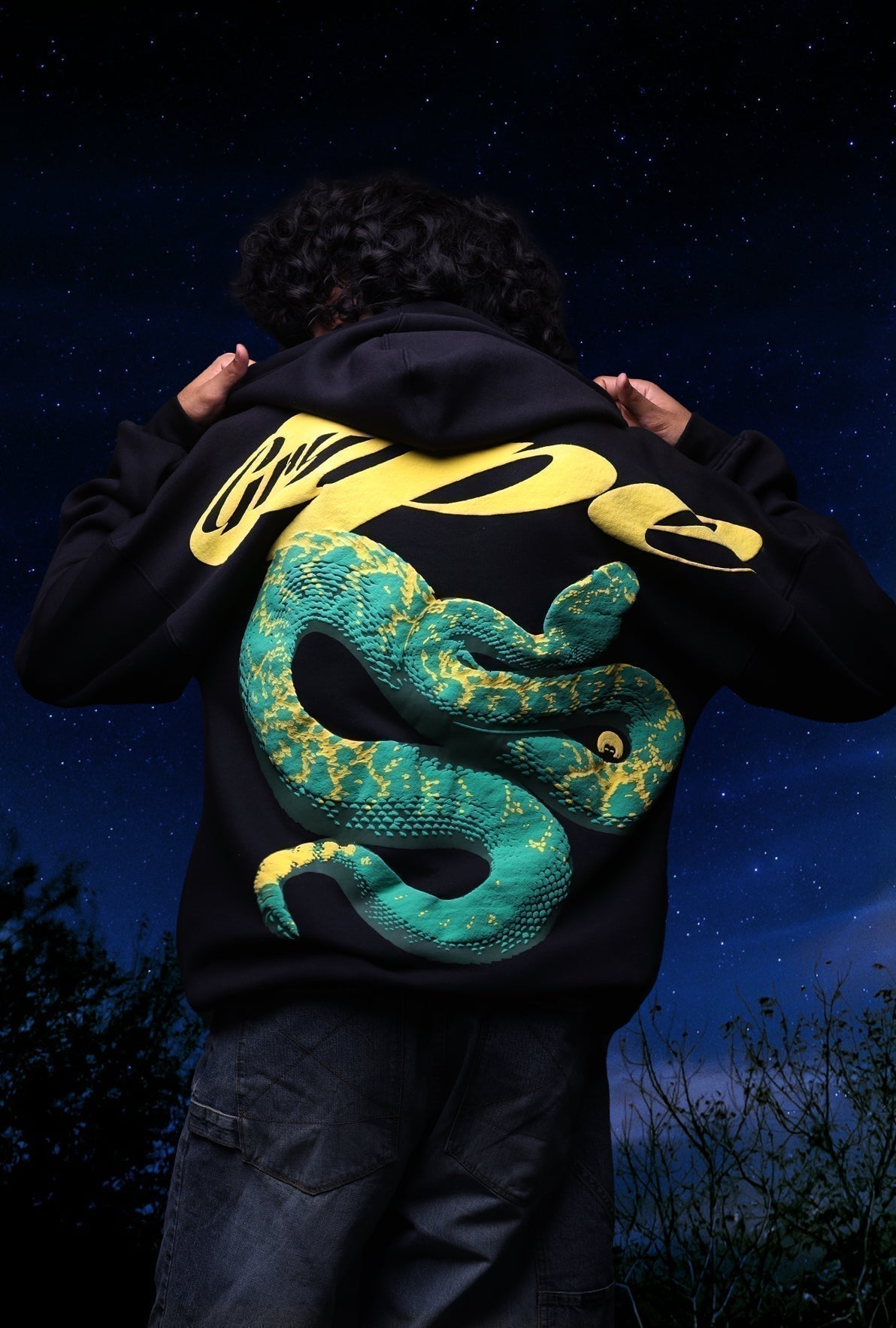 BLACK SHADOW VIPER HOODIE