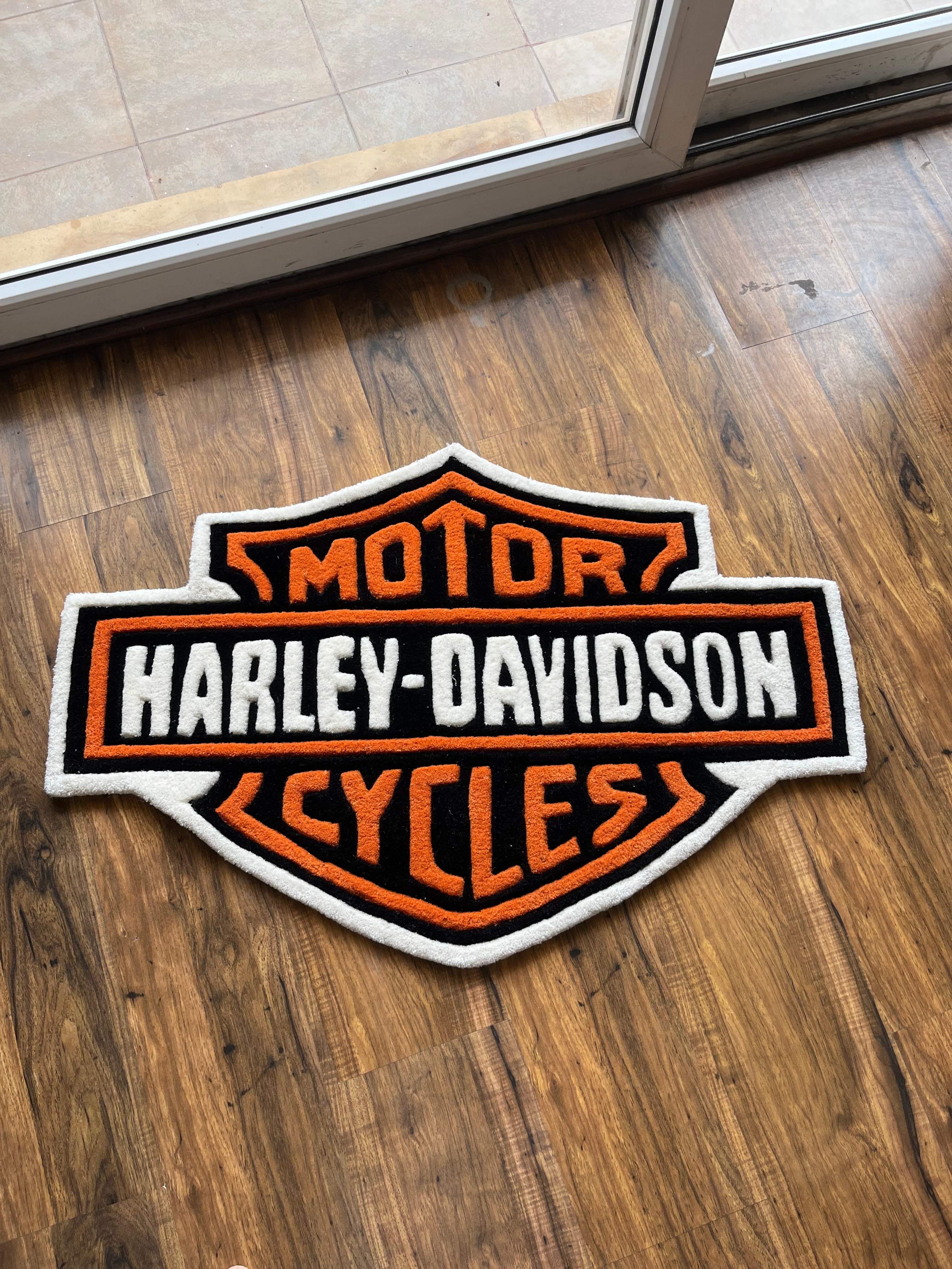 Harley Davidson Custom Rug