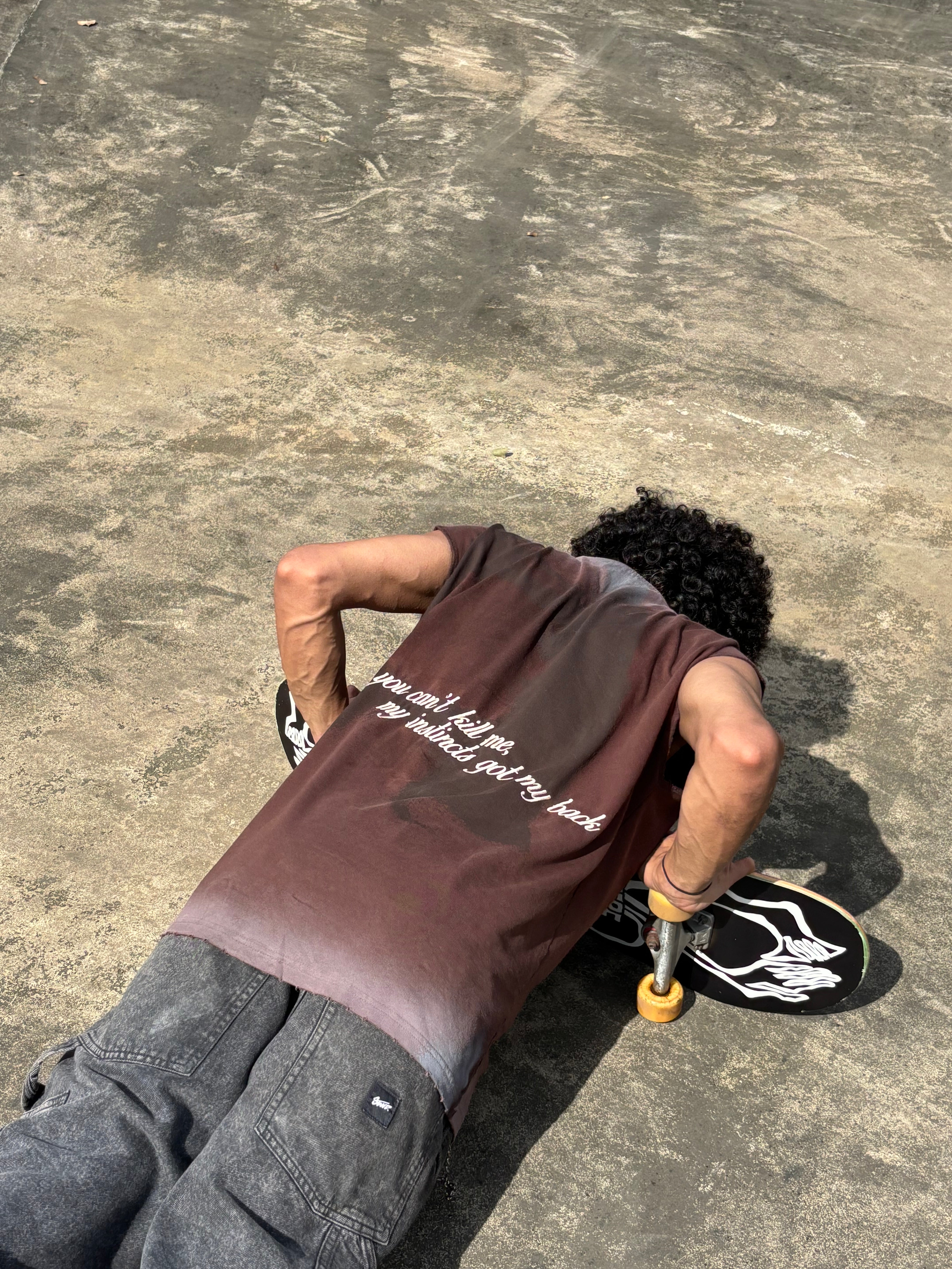 Silk and Cologne - Sleeveless T-Shirt (Coffee Brown)