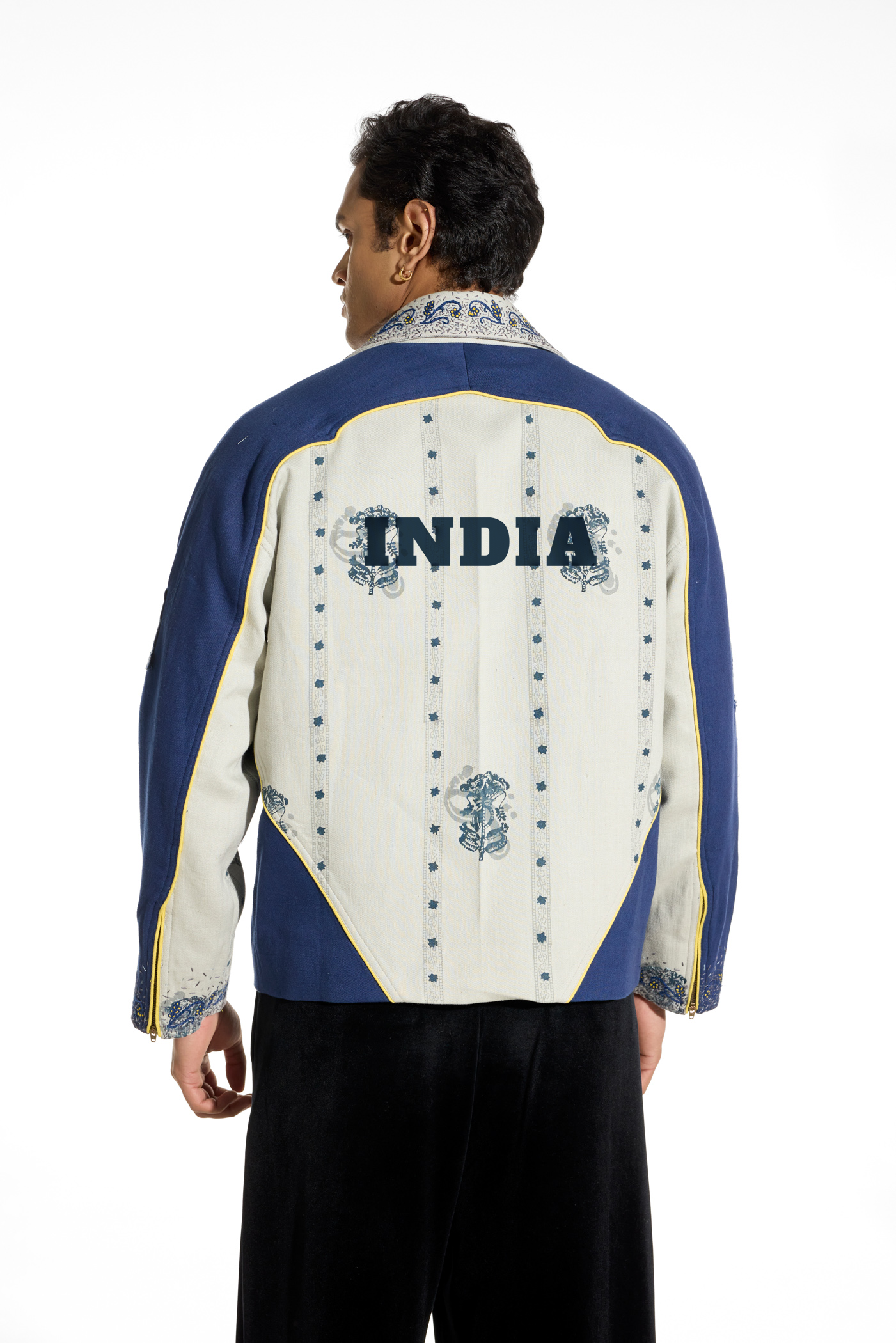 Striped Indigo Glory Jacket