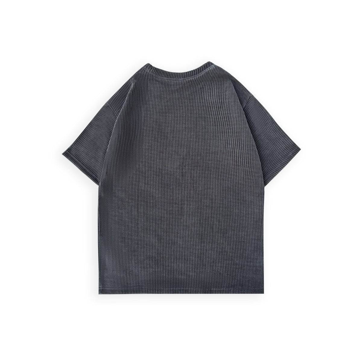 CORDUROY D.GREY TSHIRT